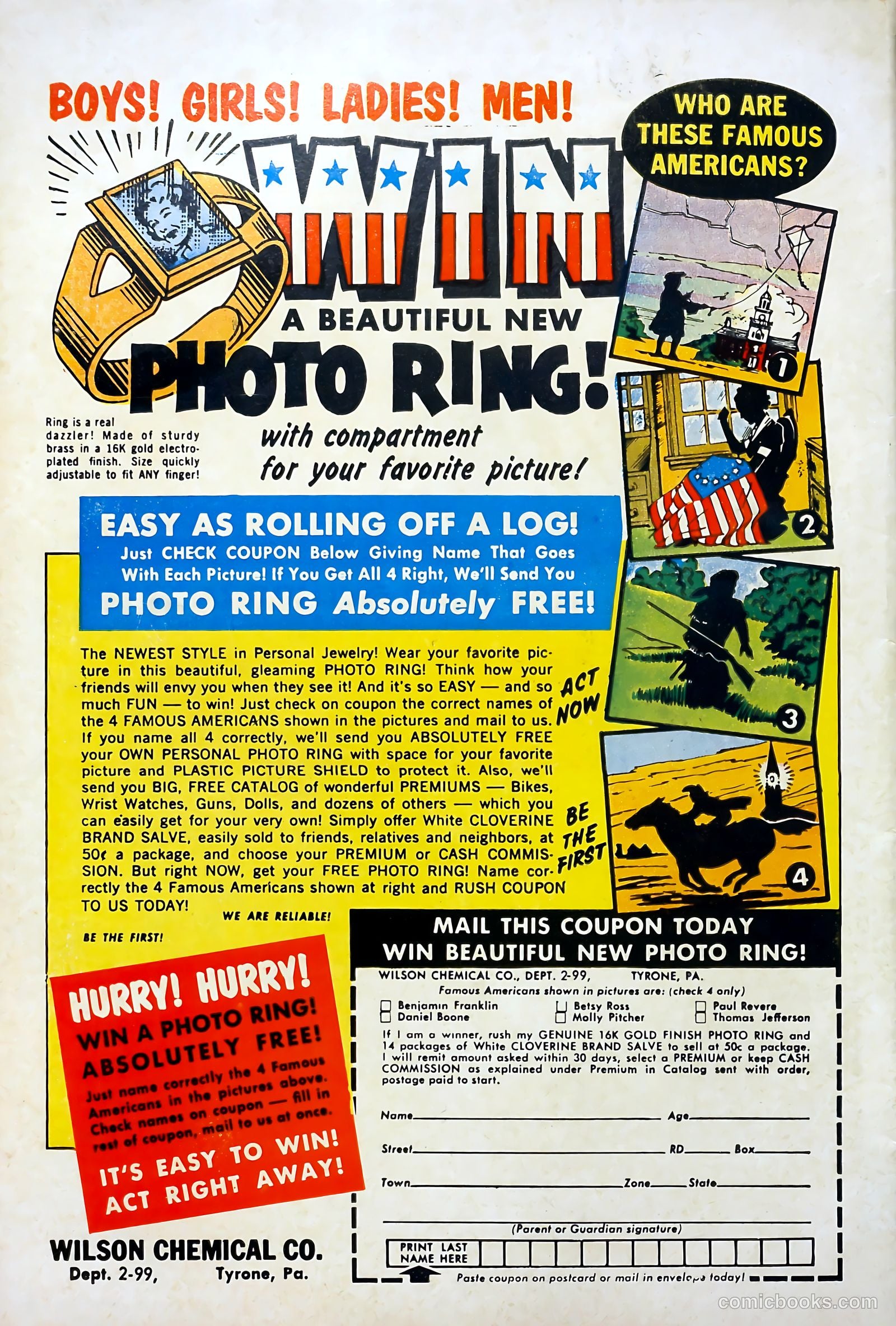 U.S. Air Force Comics #17 — page 36 of 36