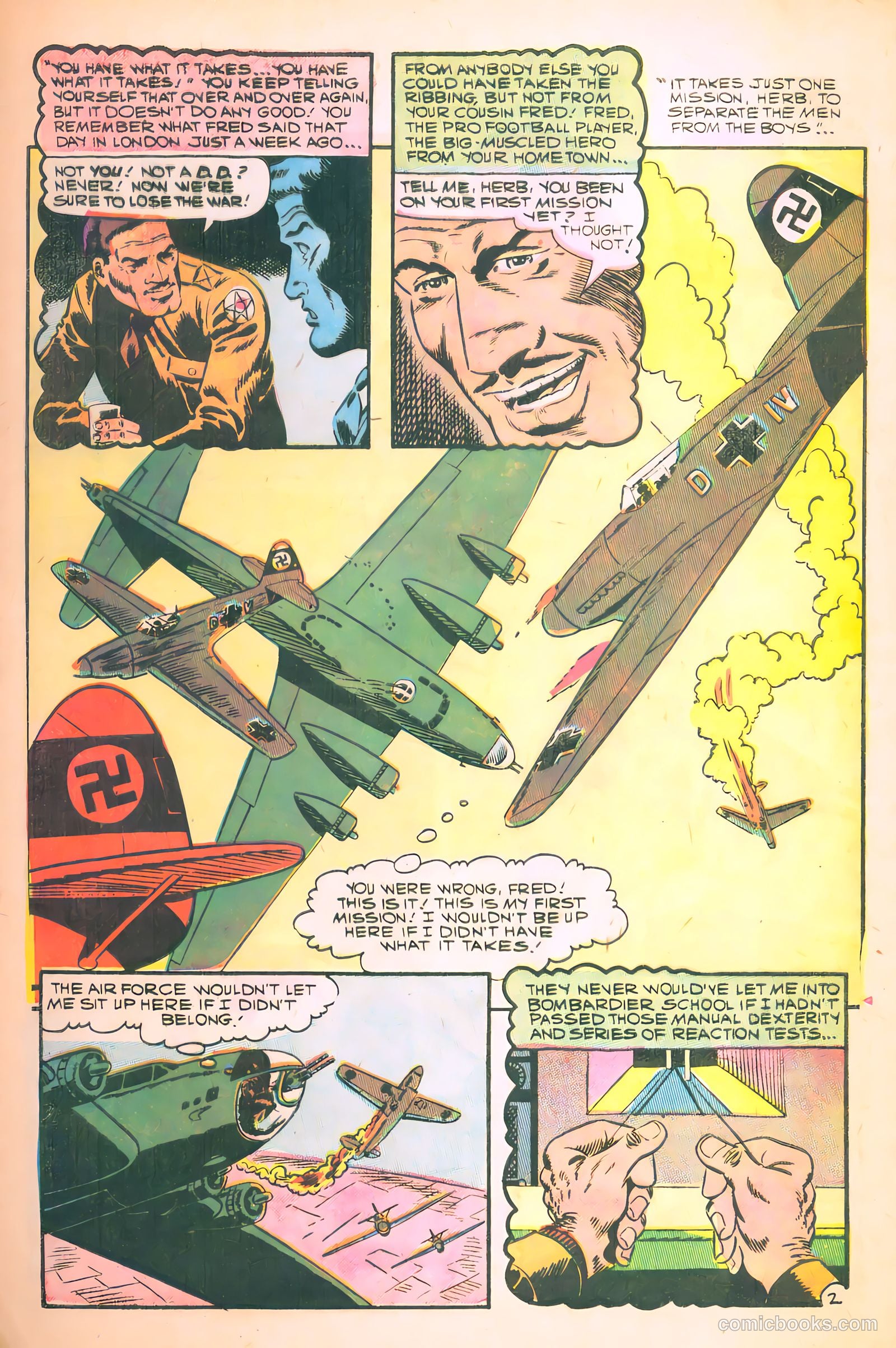 U.S. Air Force Comics #2 — page 4 of 36