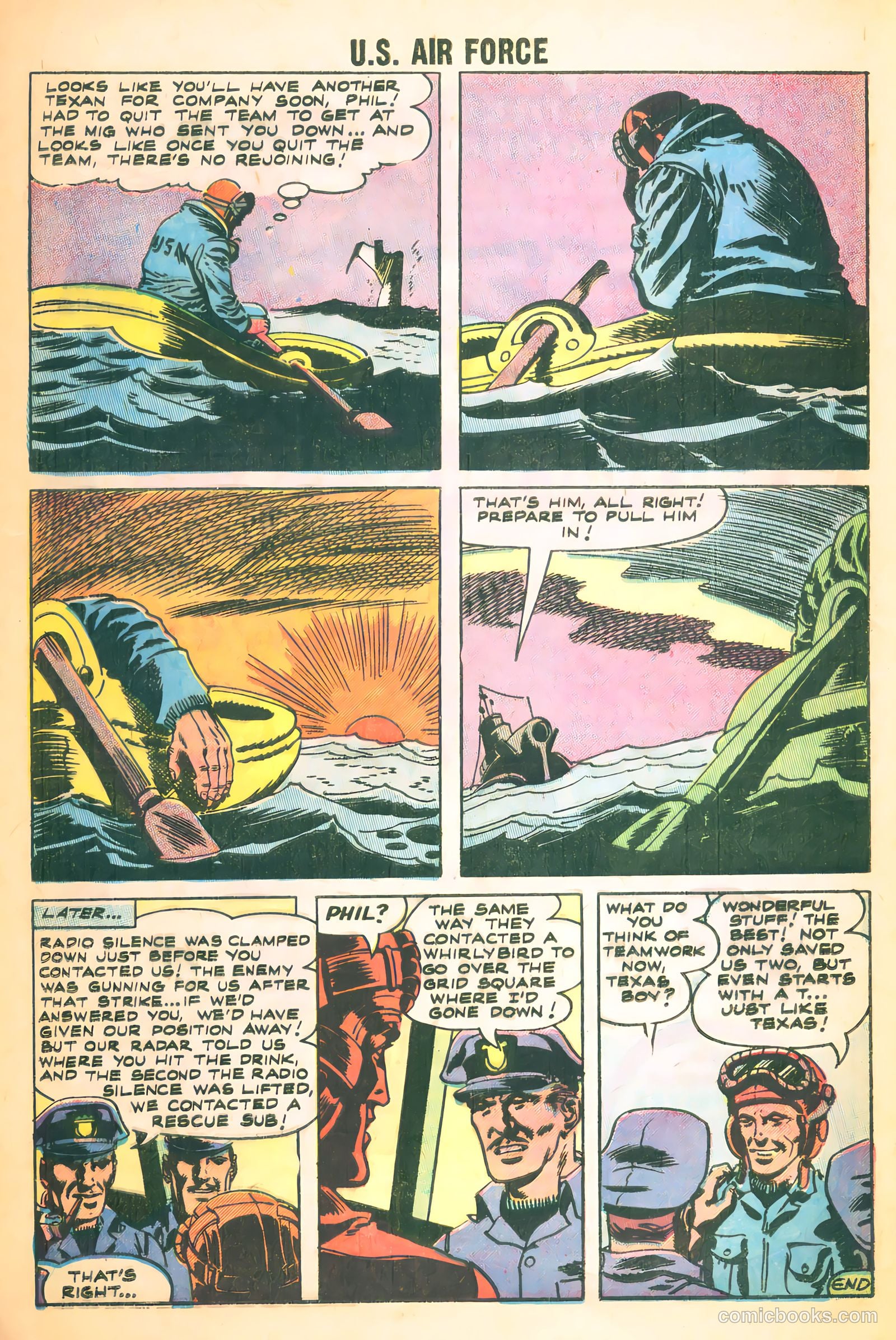 U.S. Air Force Comics #2 — page 16 of 36