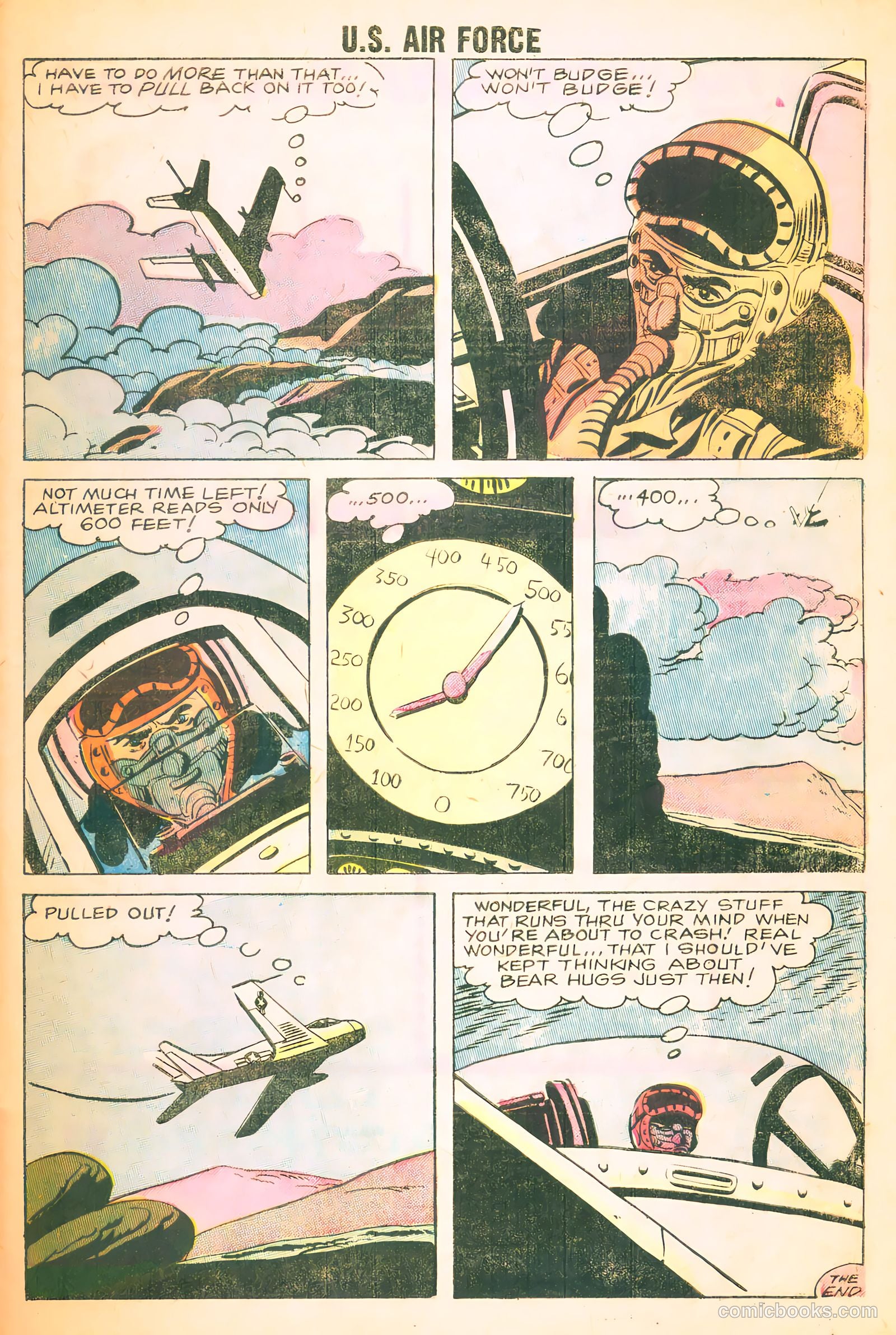 U.S. Air Force Comics #2 — page 33 of 36