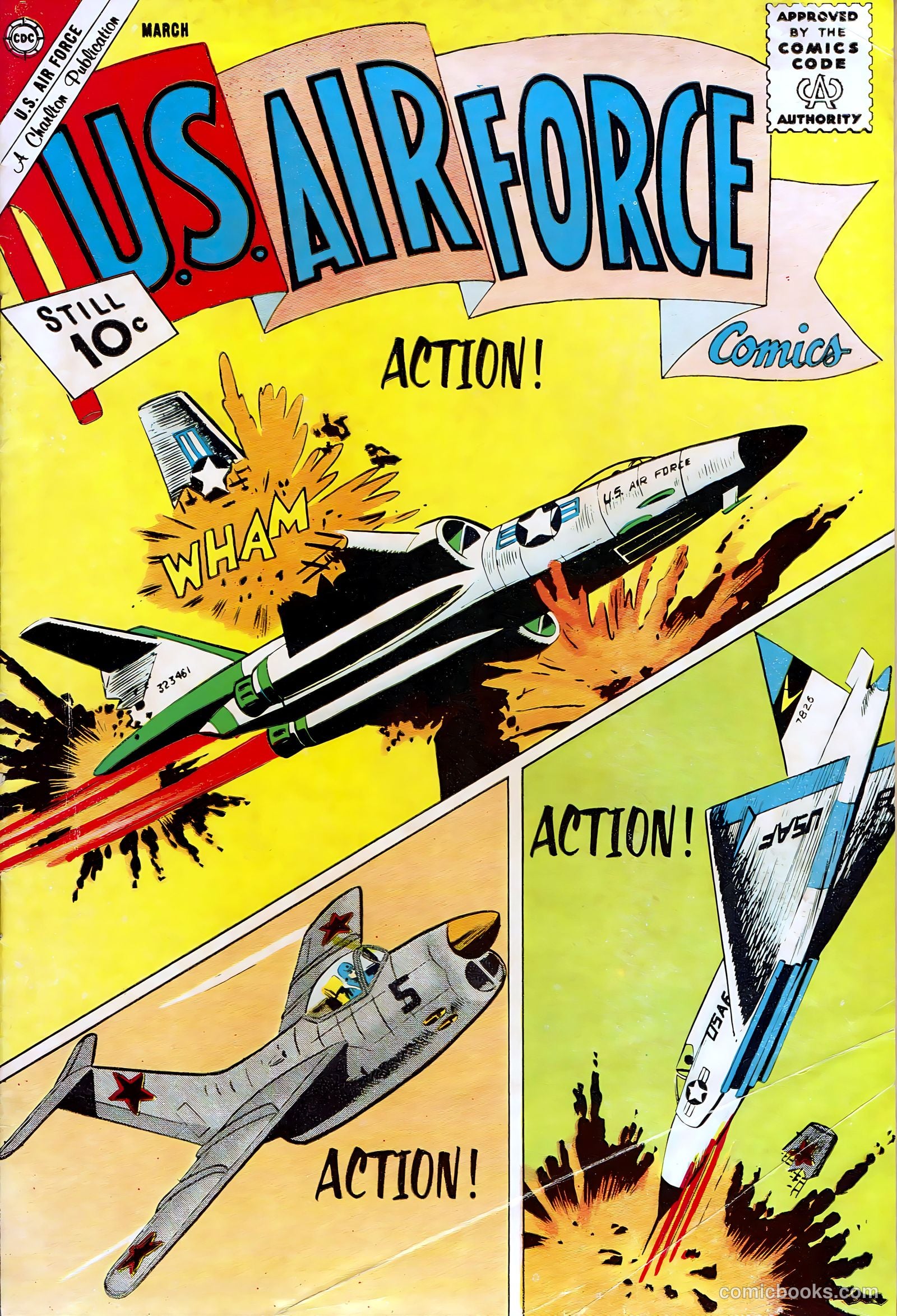 U.S. Air Force Comics #20 — page 1 of 36