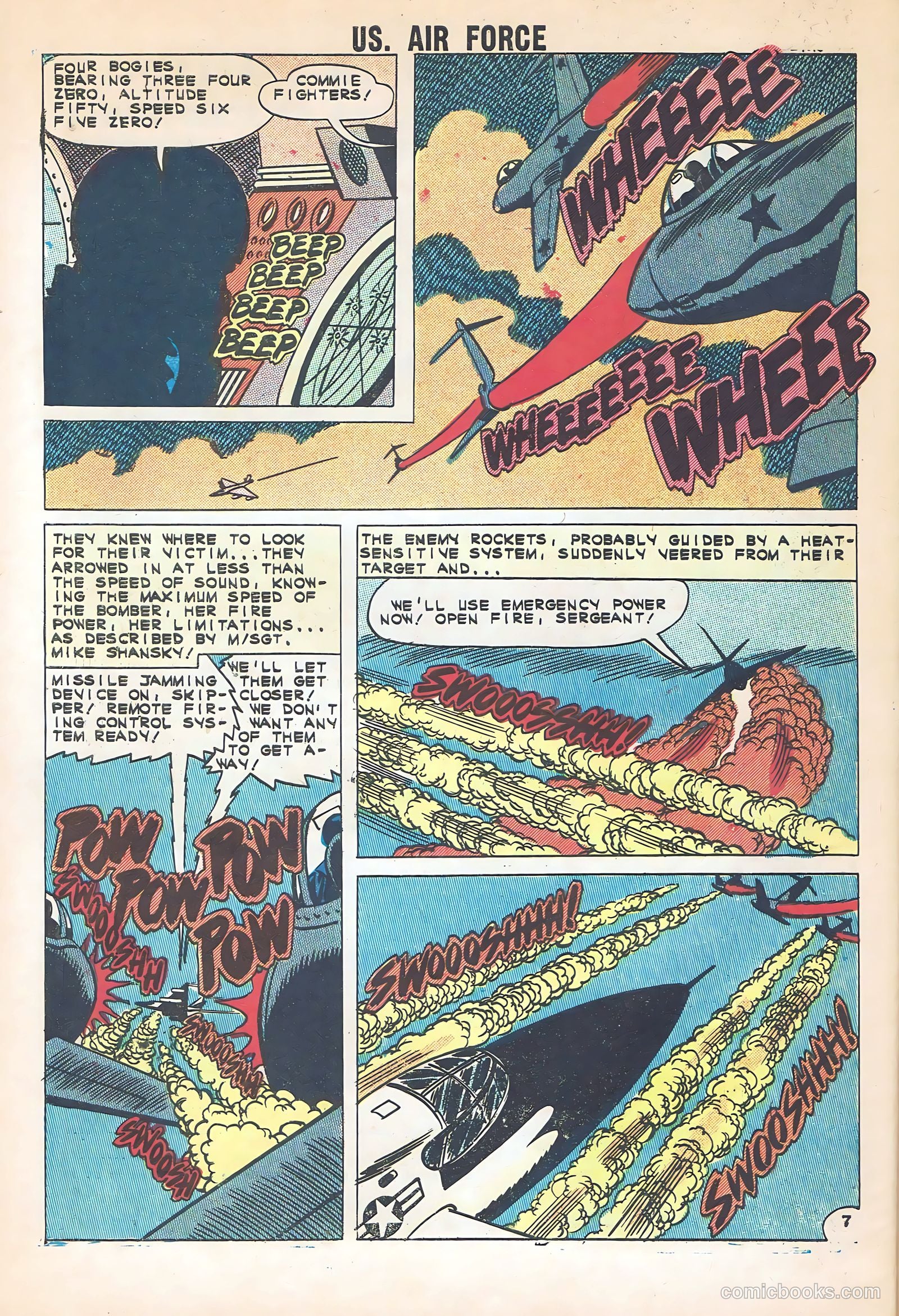 U.S. Air Force Comics #20 — page 32 of 36
