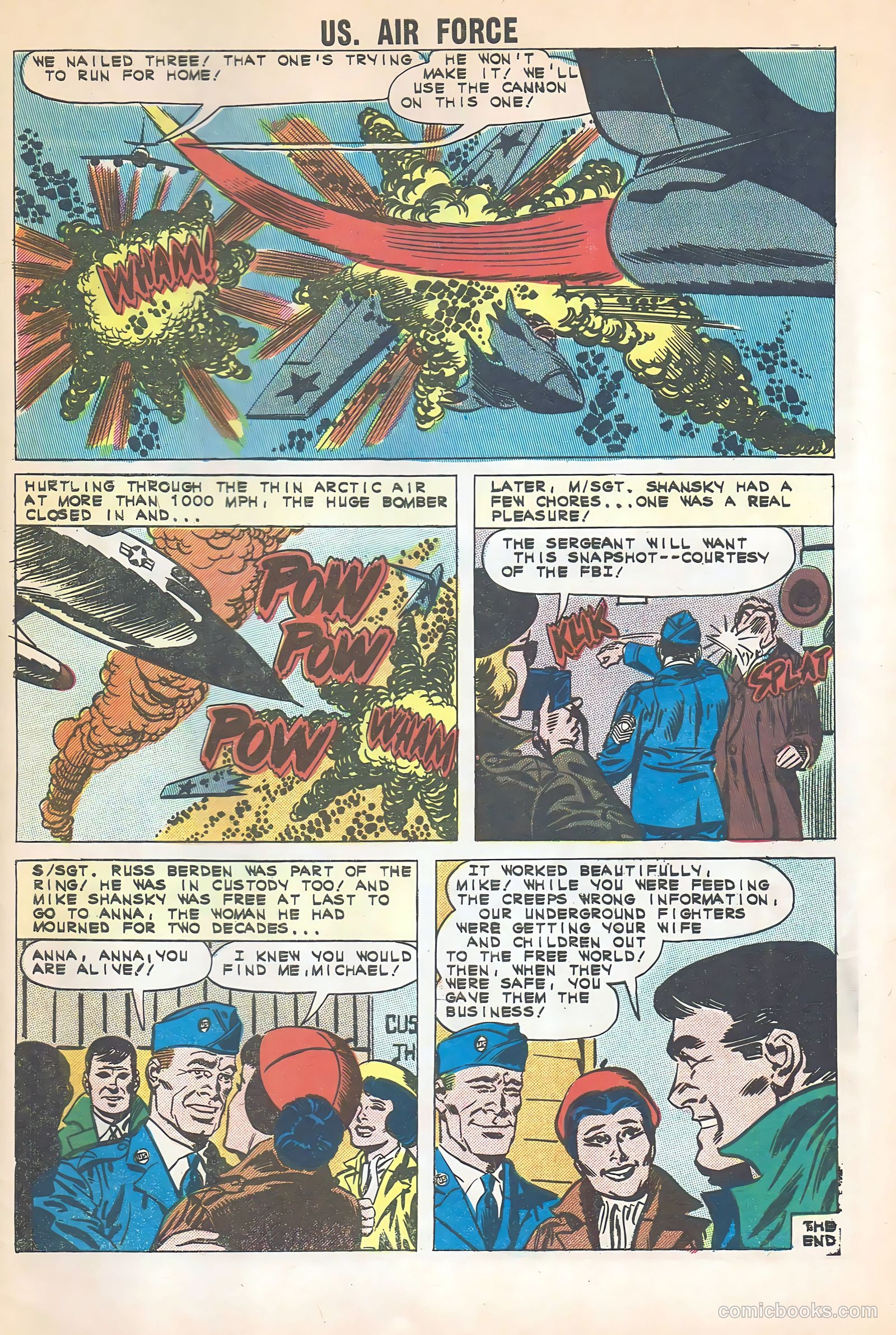 U.S. Air Force Comics #20 — page 33 of 36