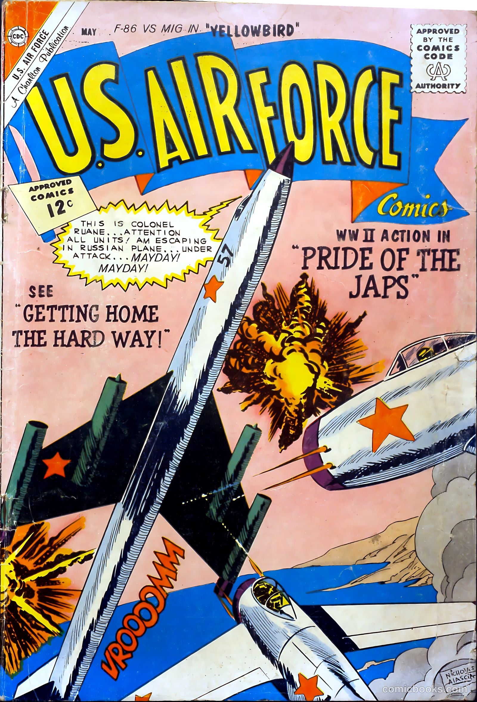 U.S. Air Force Comics #21 — page 1 of 36