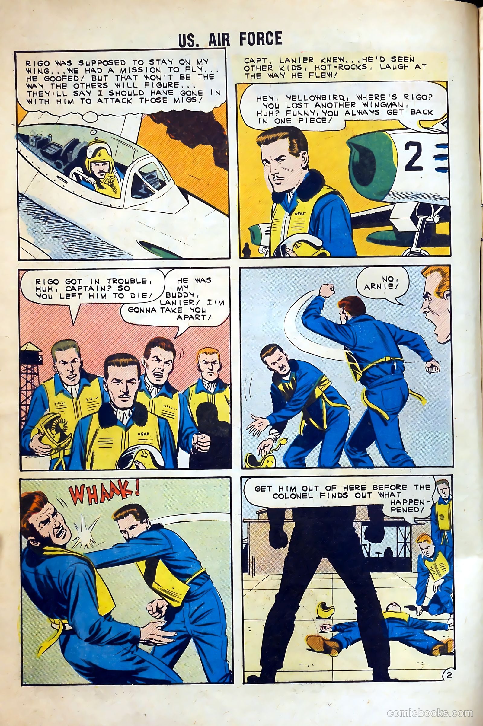 U.S. Air Force Comics #21 — page 4 of 36
