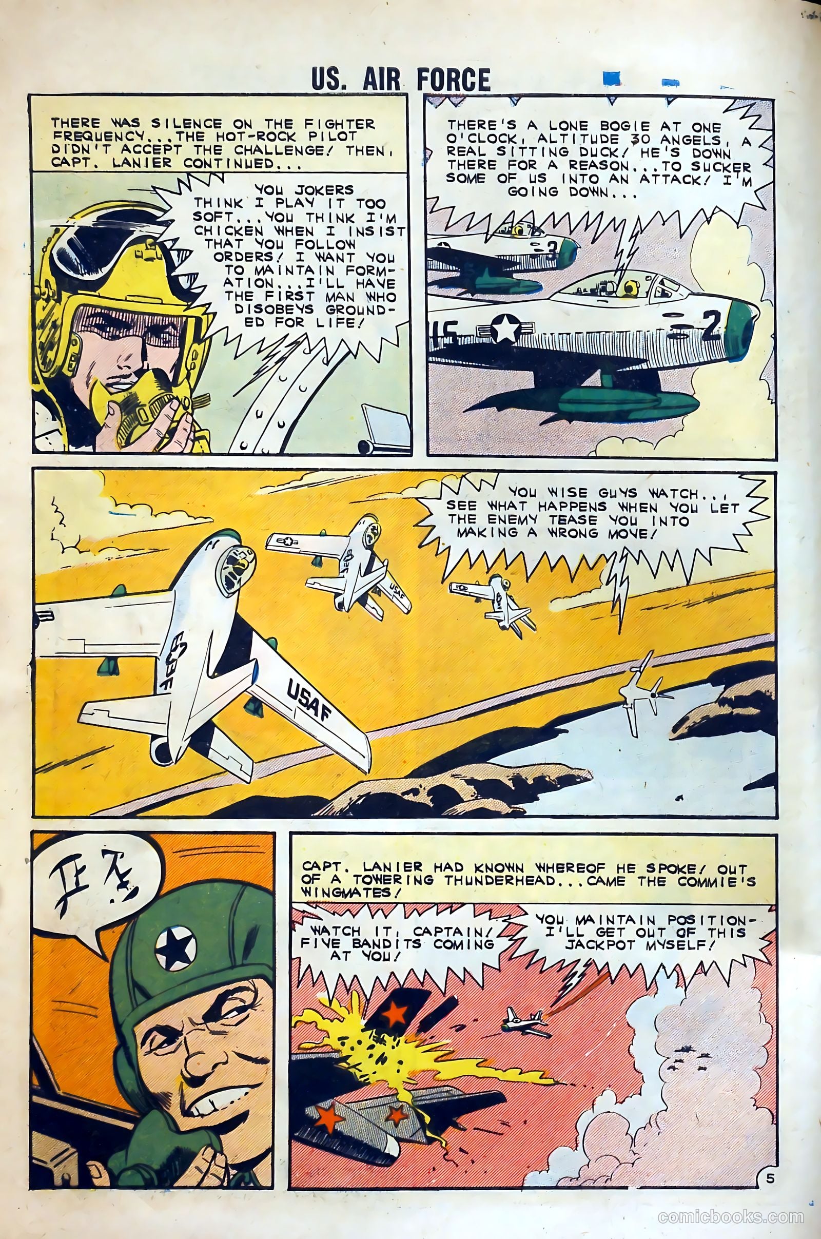 U.S. Air Force Comics #21 — page 8 of 36