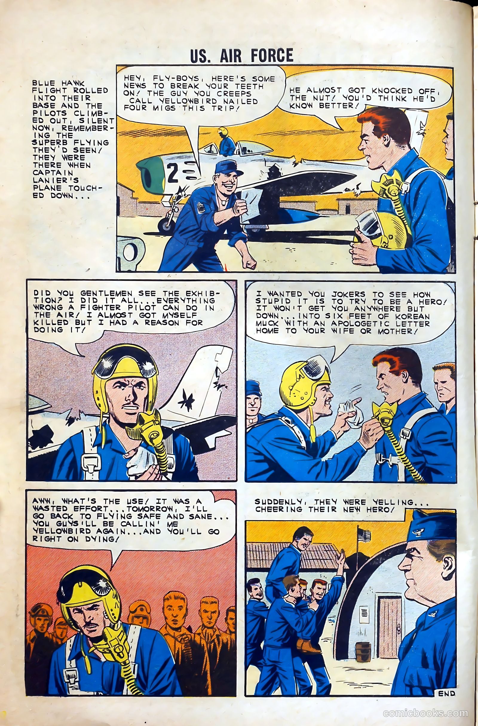 U.S. Air Force Comics #21 — page 10 of 36