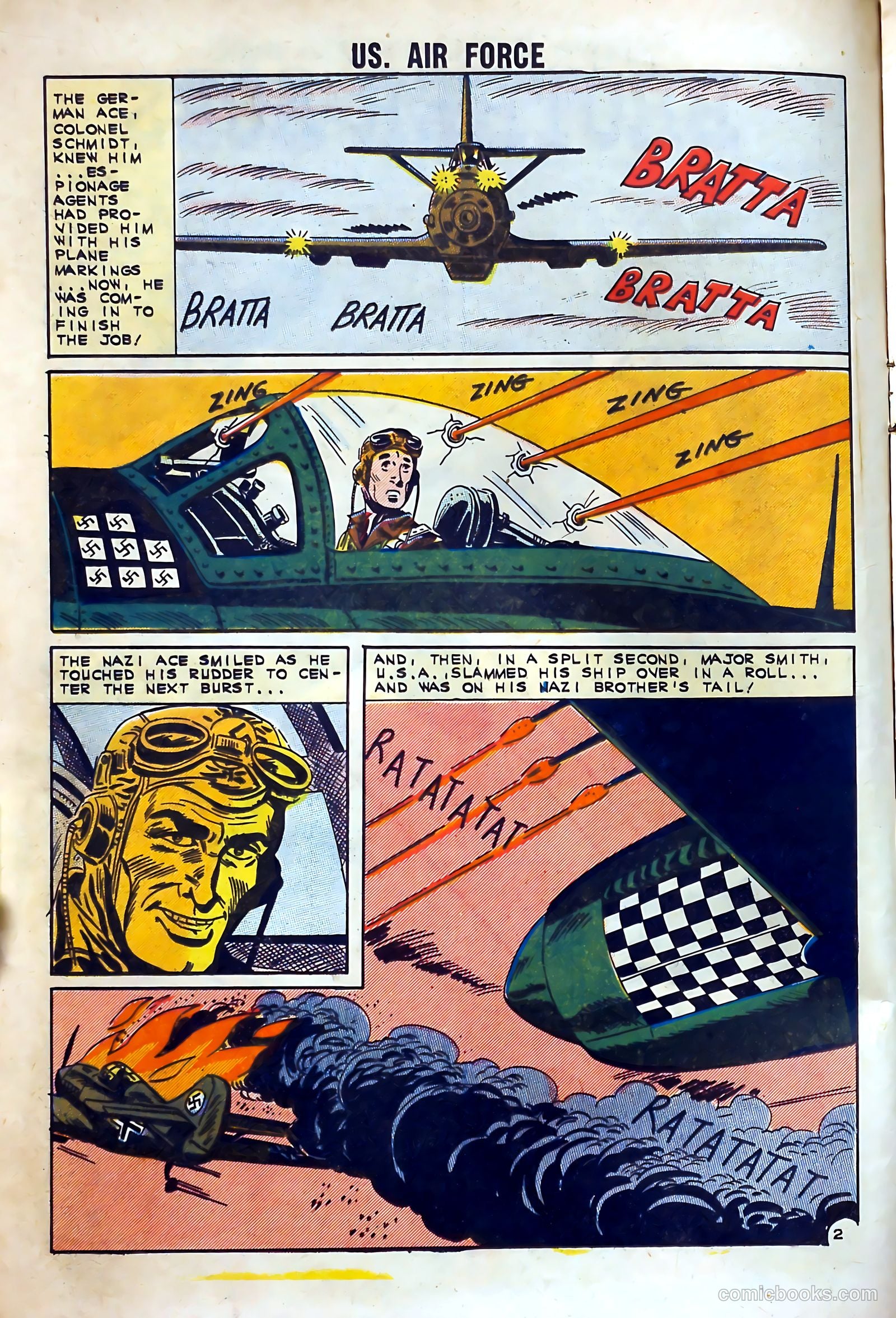 U.S. Air Force Comics #21 — page 12 of 36