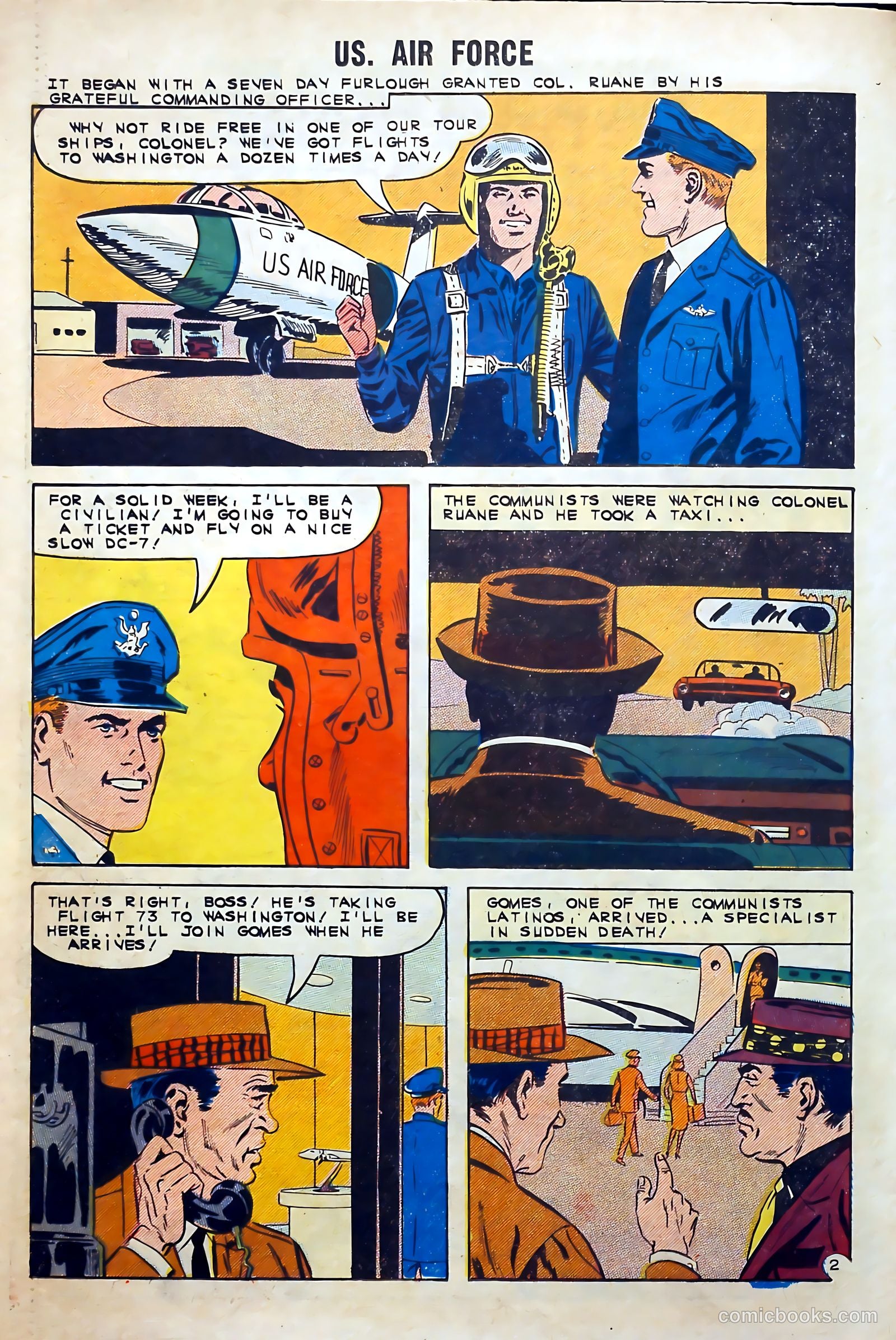 U.S. Air Force Comics #21 — page 26 of 36