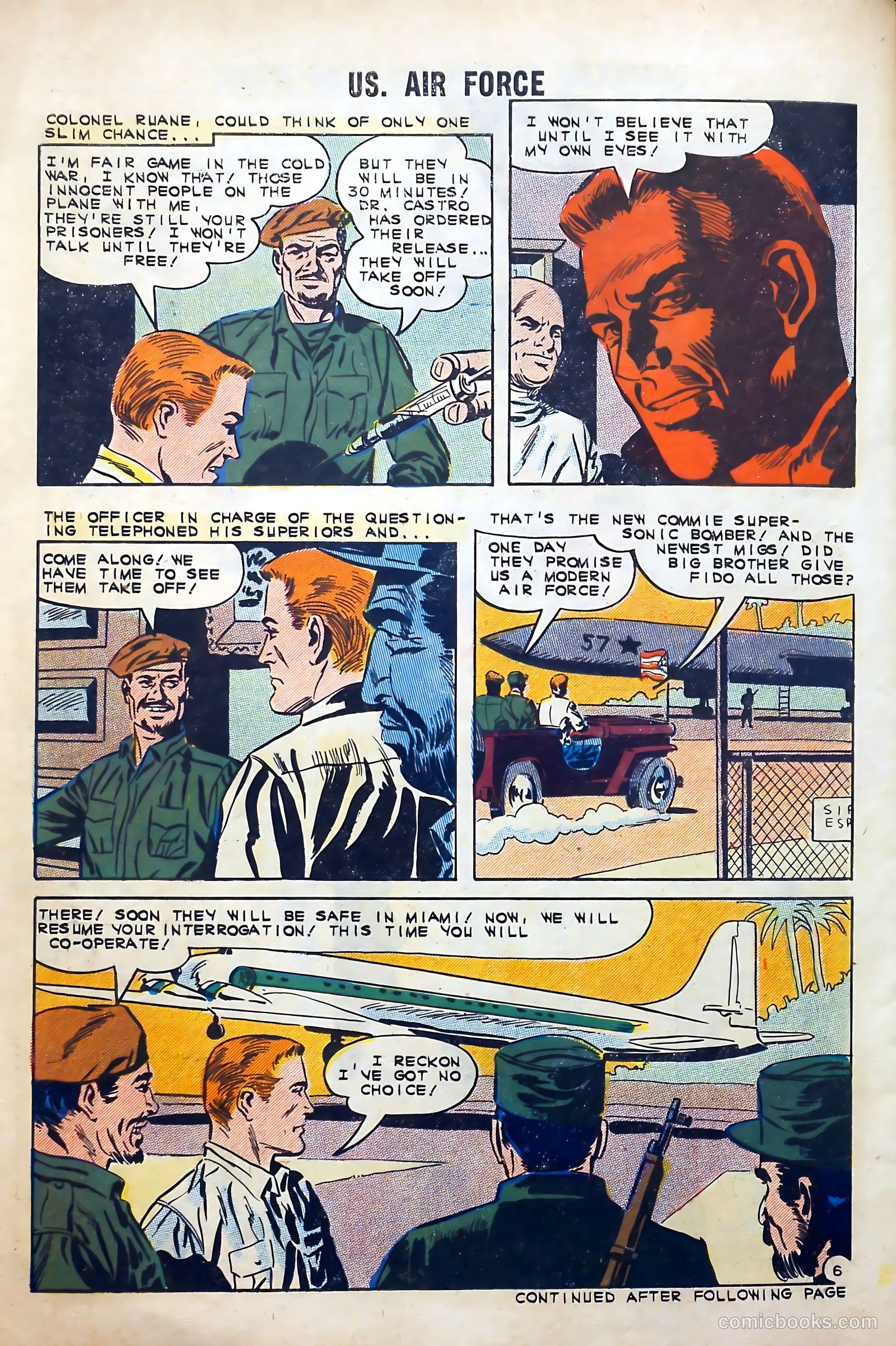 U.S. Air Force Comics #21 — page 30 of 36