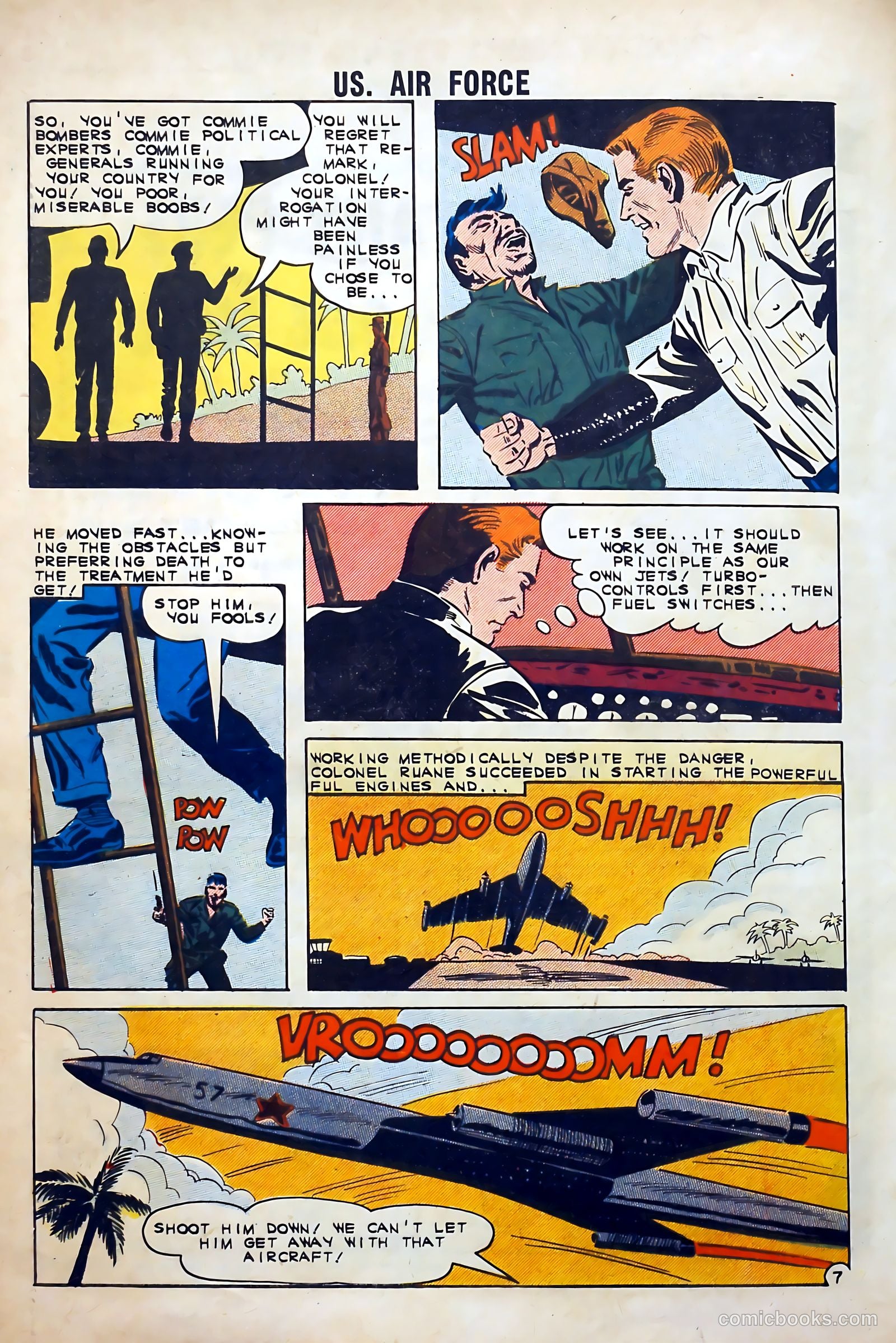 U.S. Air Force Comics #21 — page 32 of 36