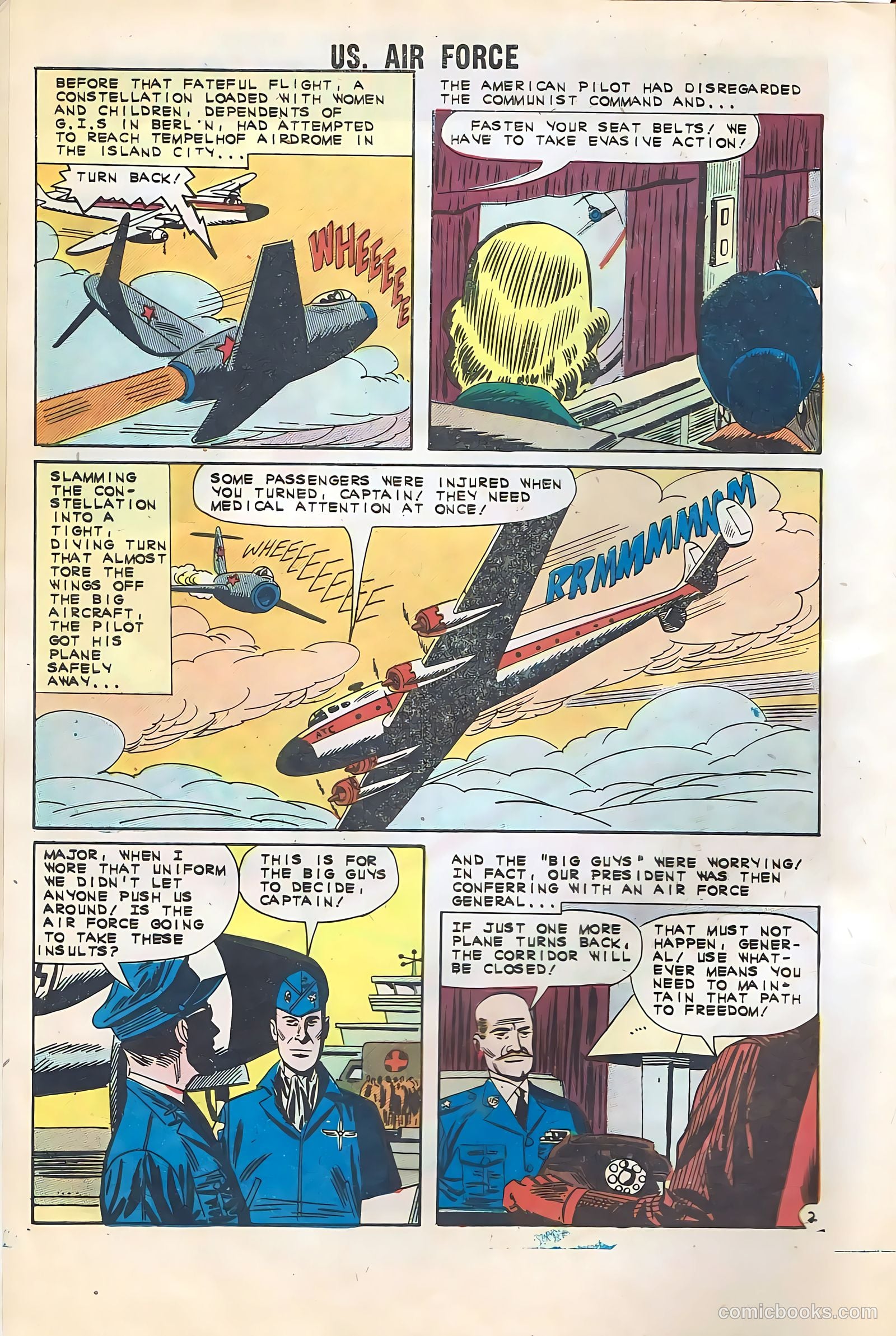 U.S. Air Force Comics #22 — page 4 of 36
