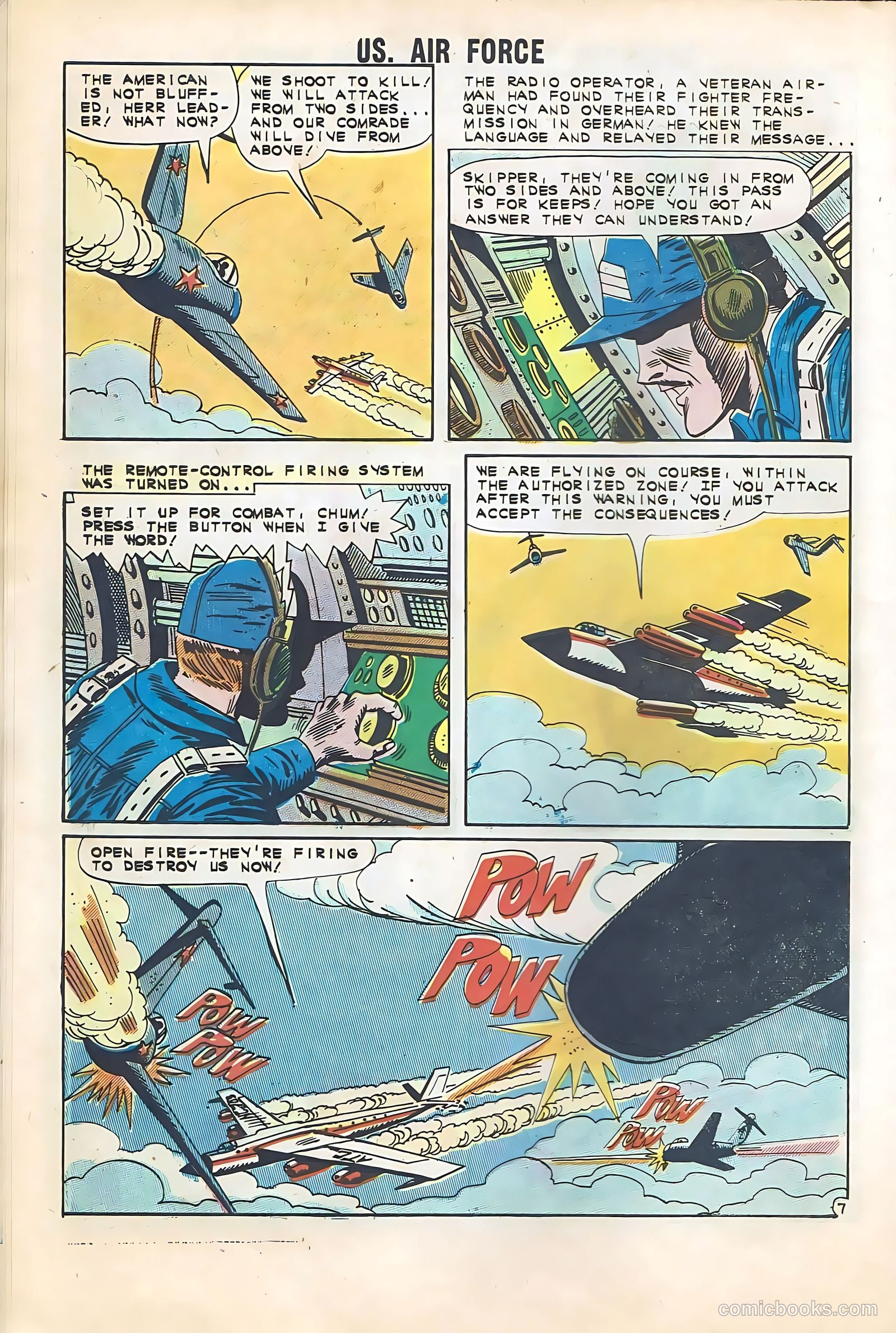 U.S. Air Force Comics #22 — page 10 of 36