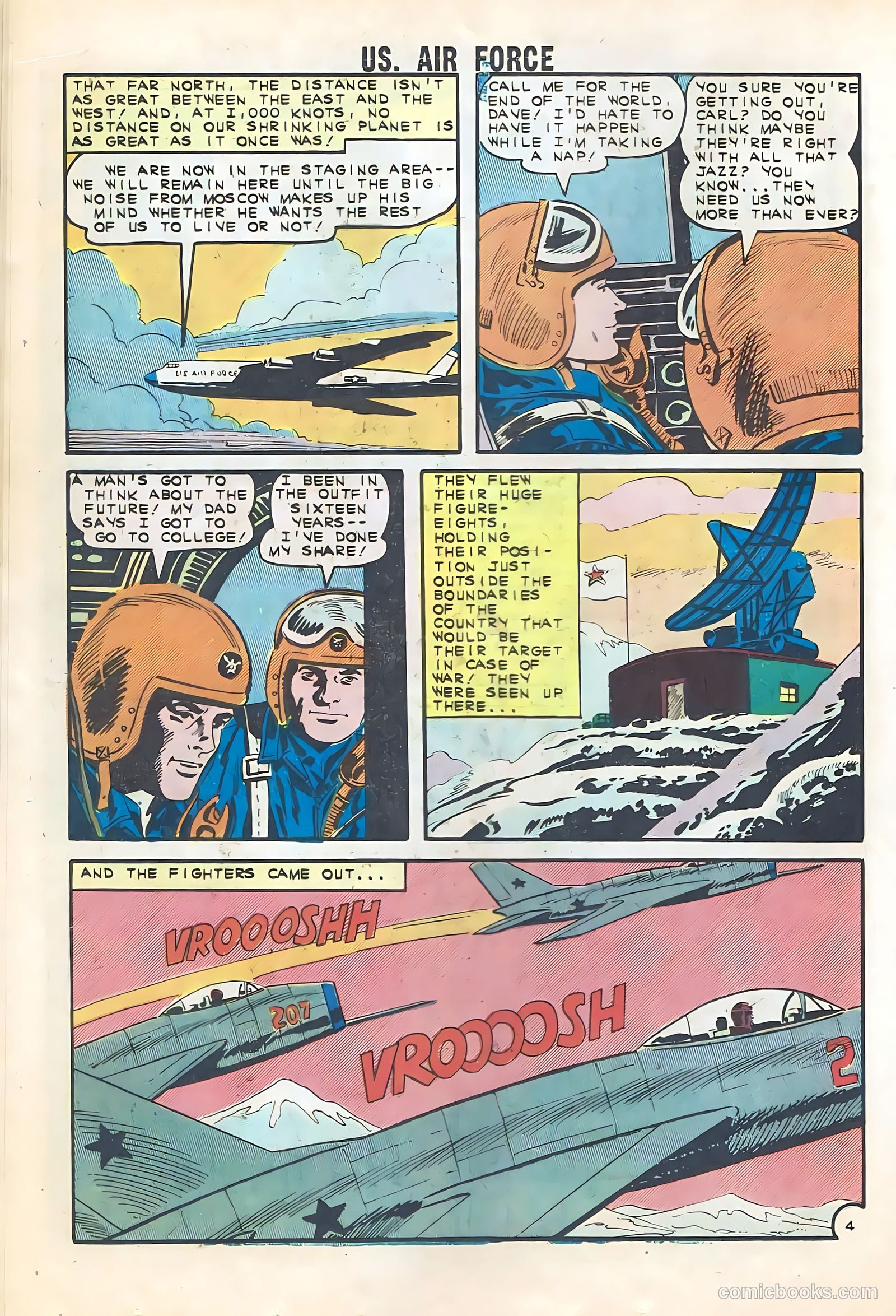 U.S. Air Force Comics #22 — page 16 of 36
