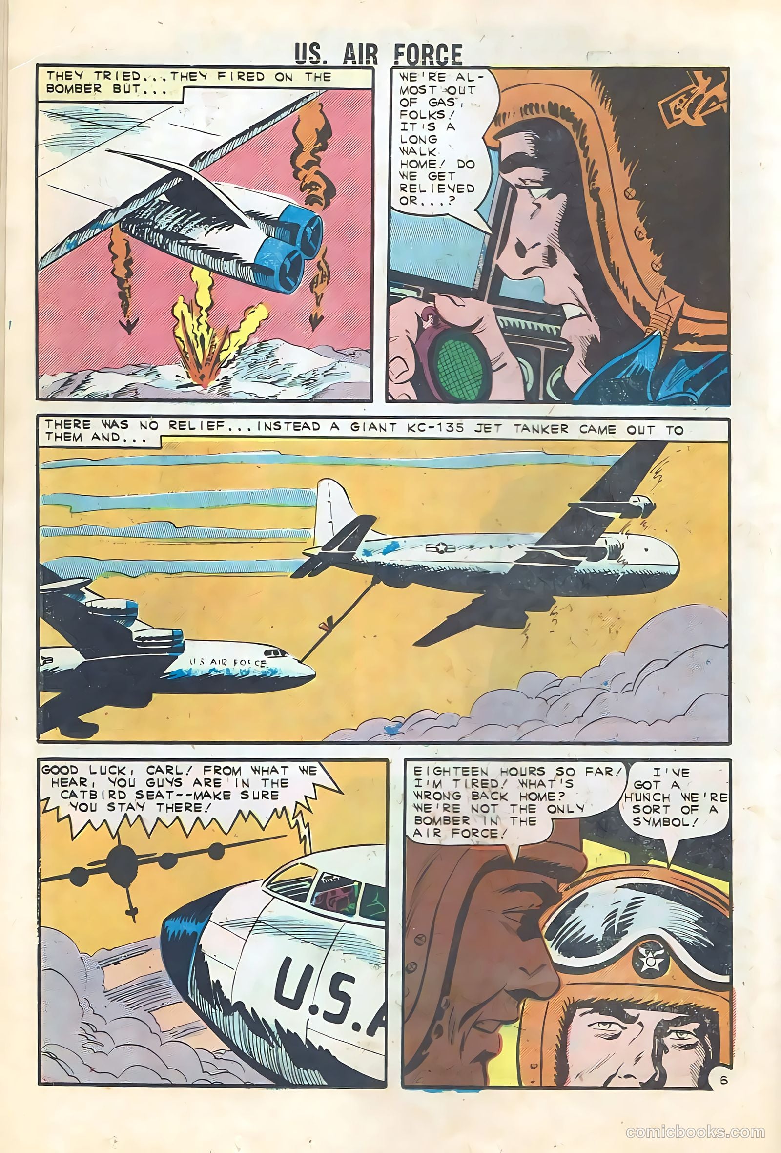 U.S. Air Force Comics #22 — page 18 of 36