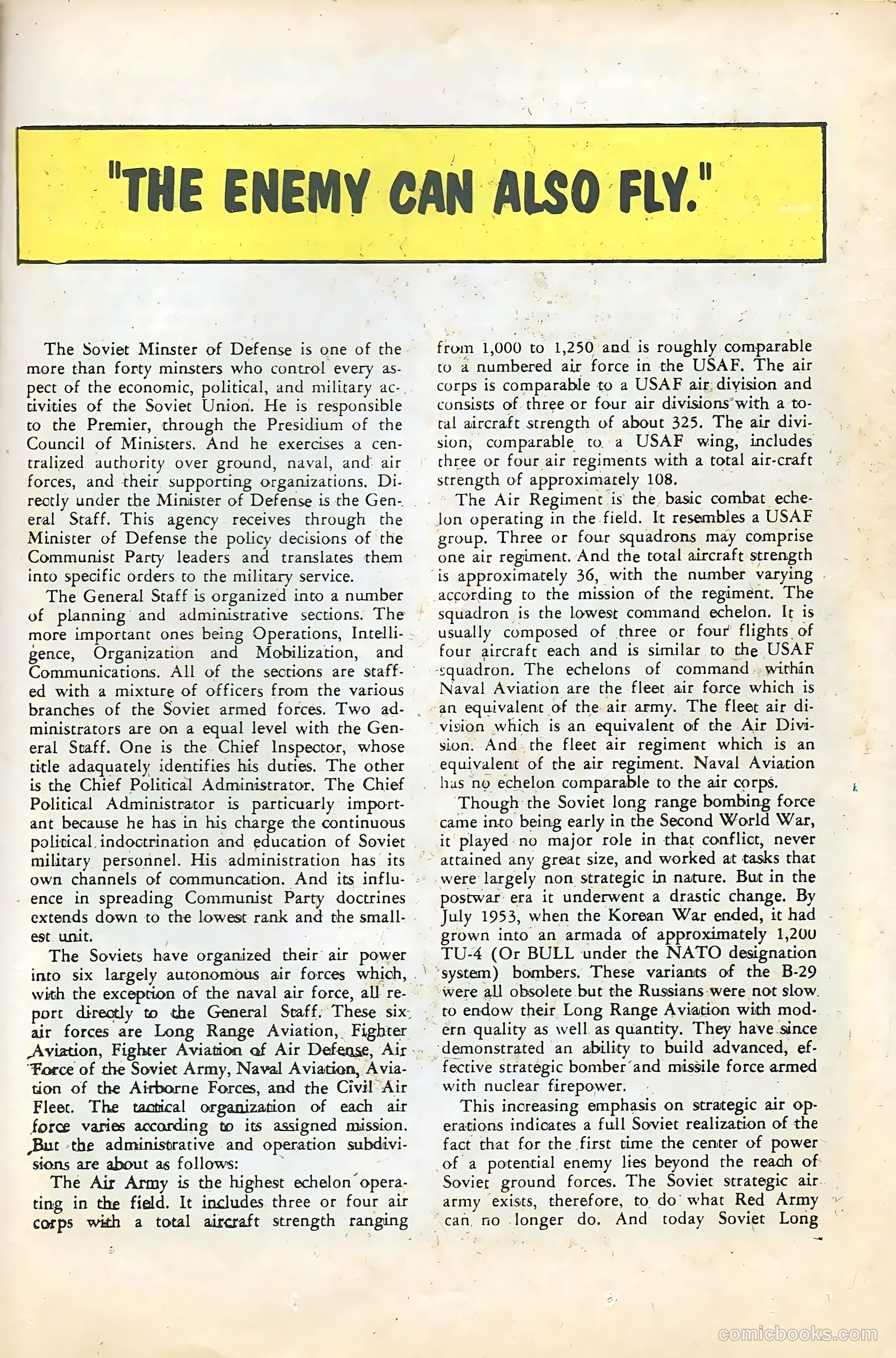 U.S. Air Force Comics #22 — page 23 of 36
