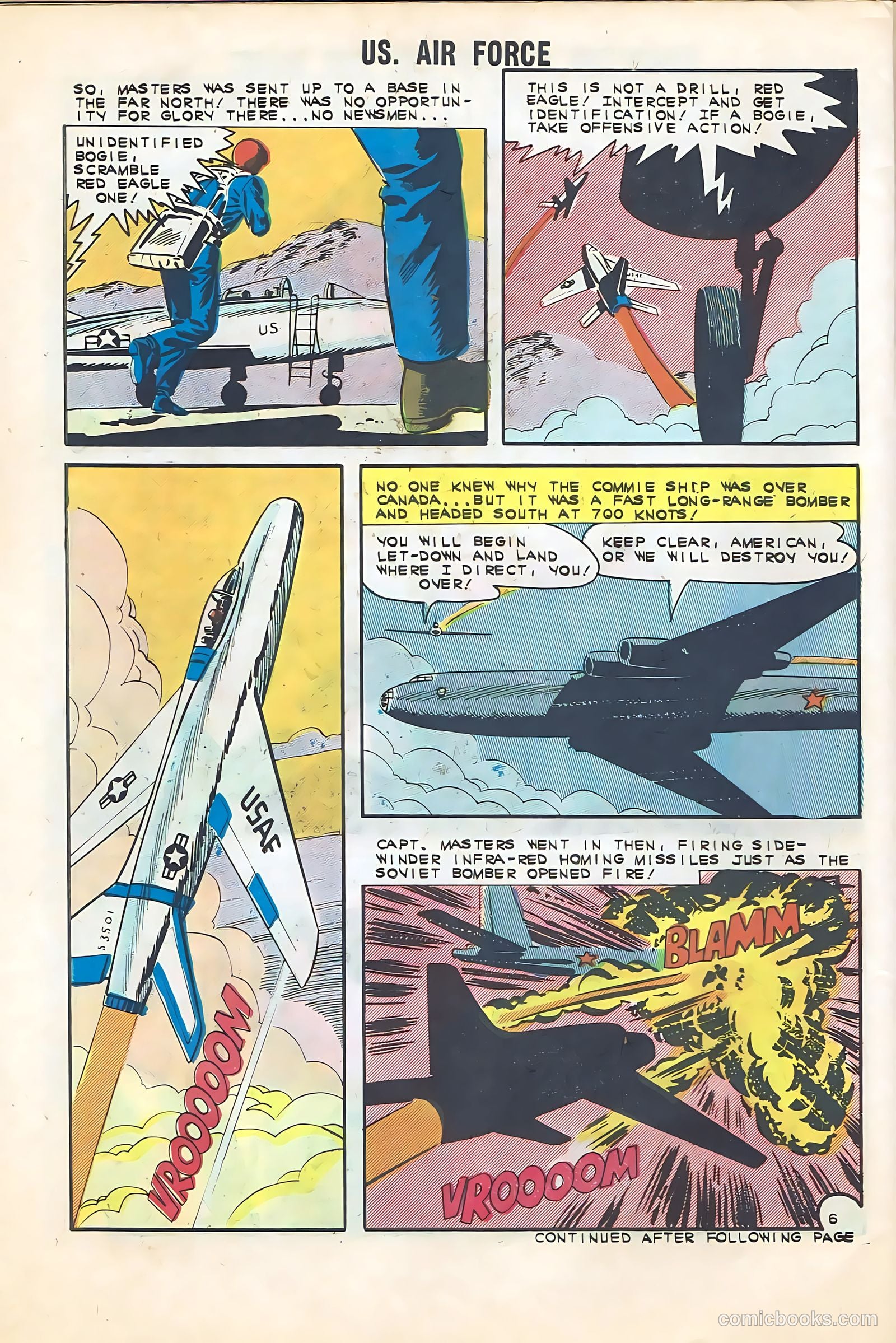 U.S. Air Force Comics #22 — page 30 of 36