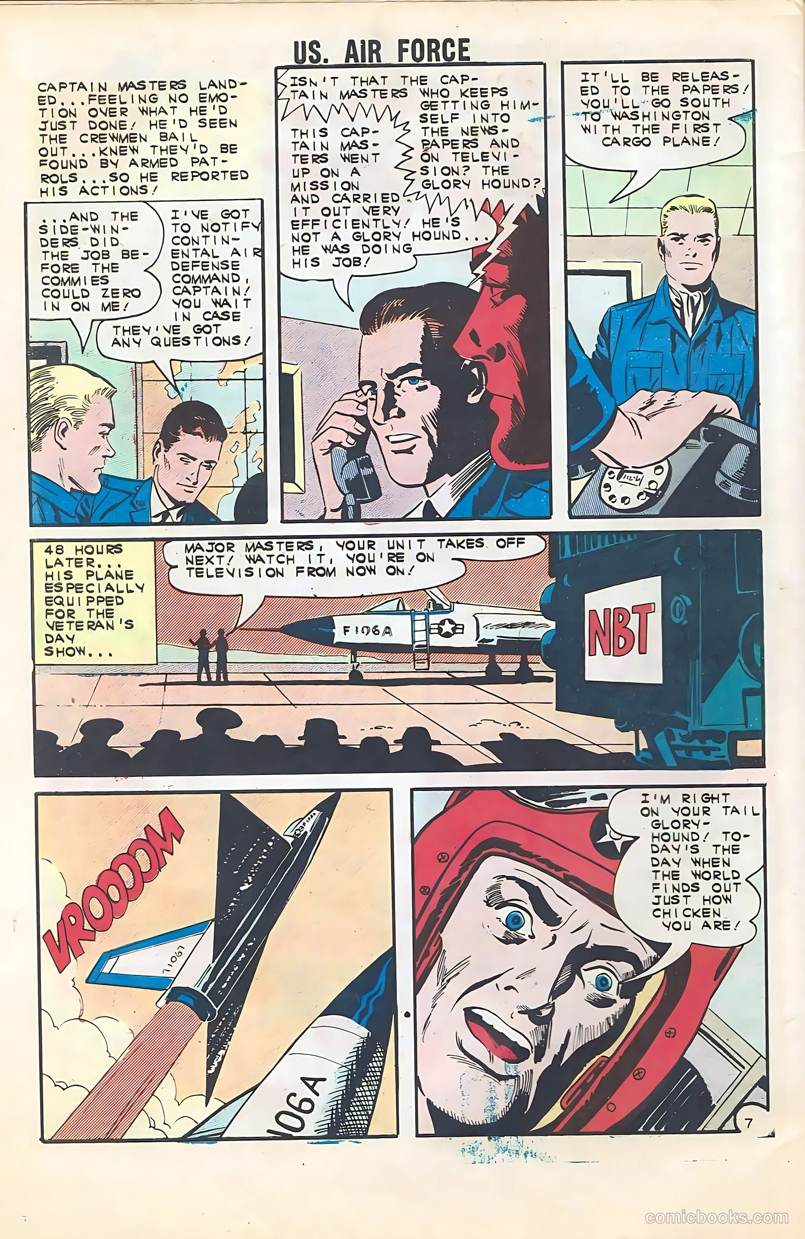 U.S. Air Force Comics #22 — page 32 of 36