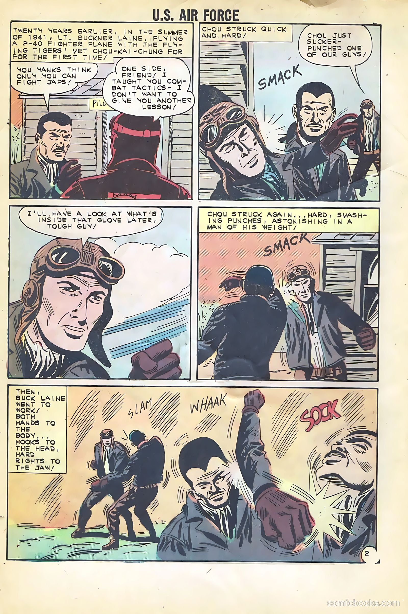 U.S. Air Force Comics #23 — page 4 of 36
