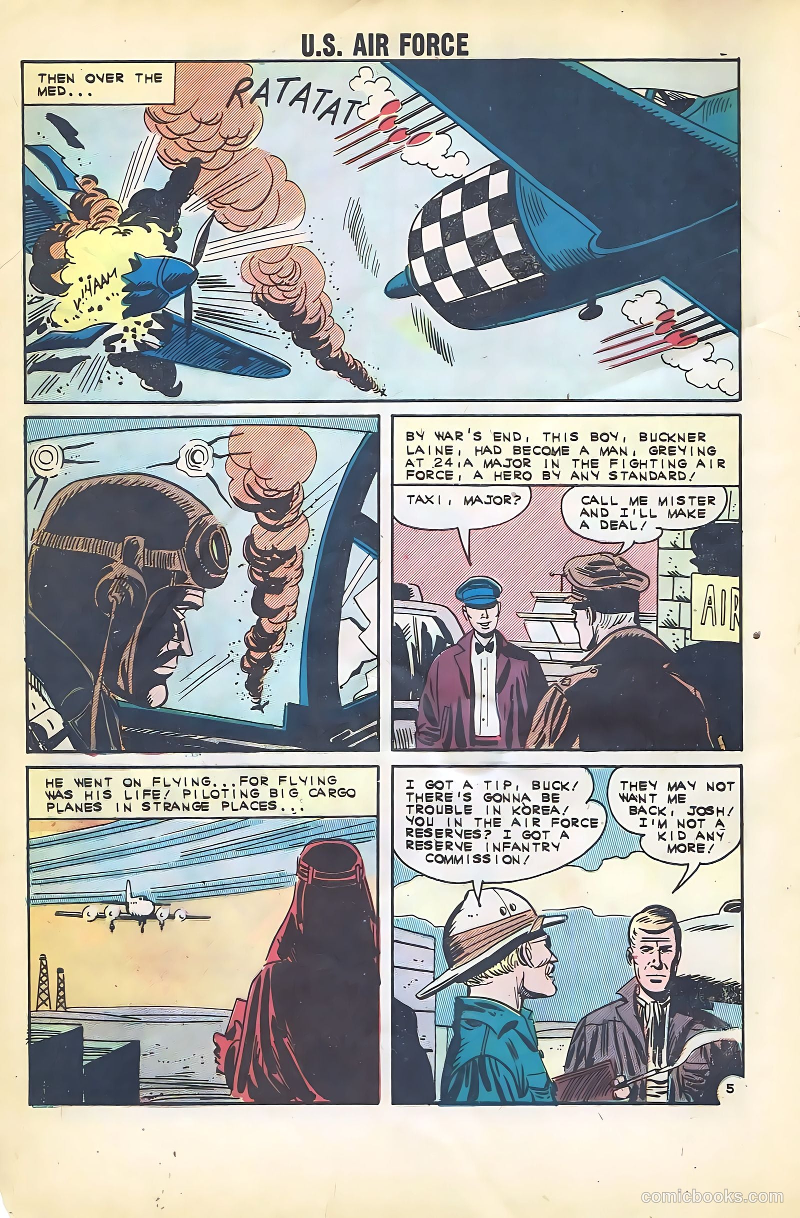 U.S. Air Force Comics #23 — page 8 of 36