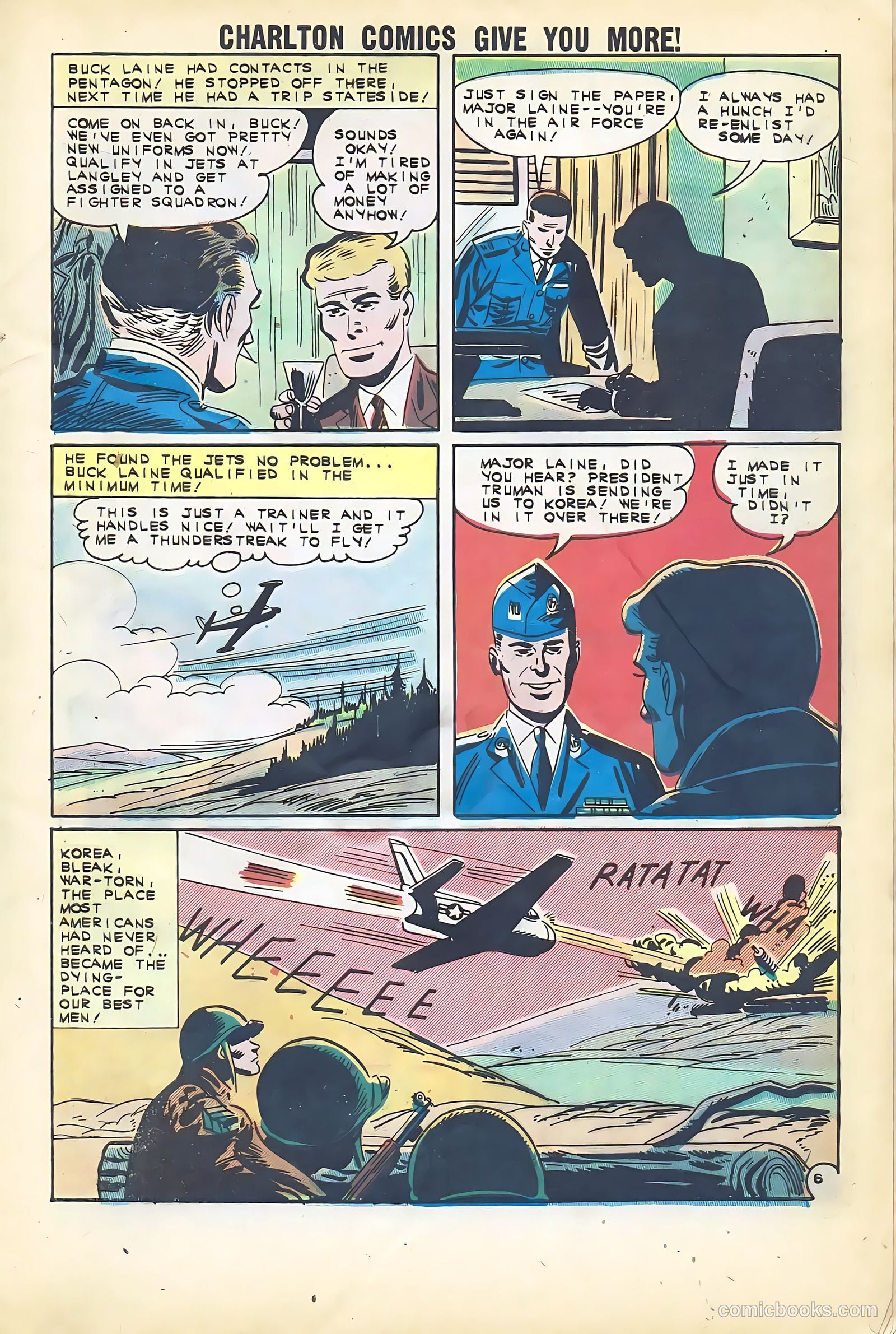 U.S. Air Force Comics #23 — page 9 of 36
