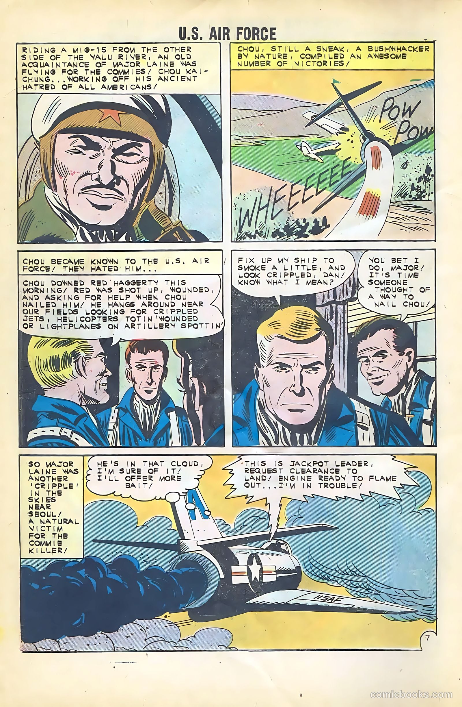 U.S. Air Force Comics #23 — page 10 of 36