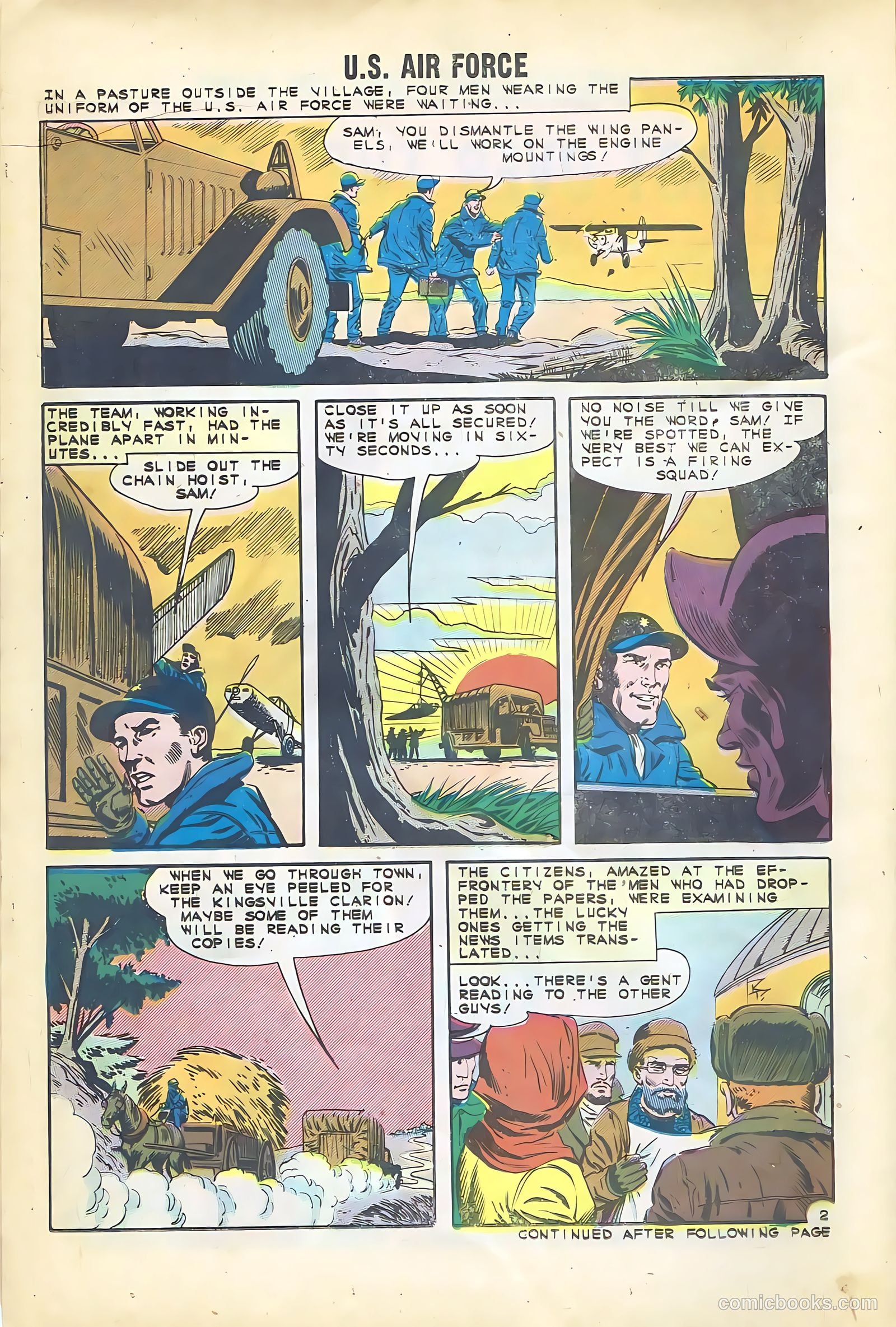 U.S. Air Force Comics #23 — page 14 of 36