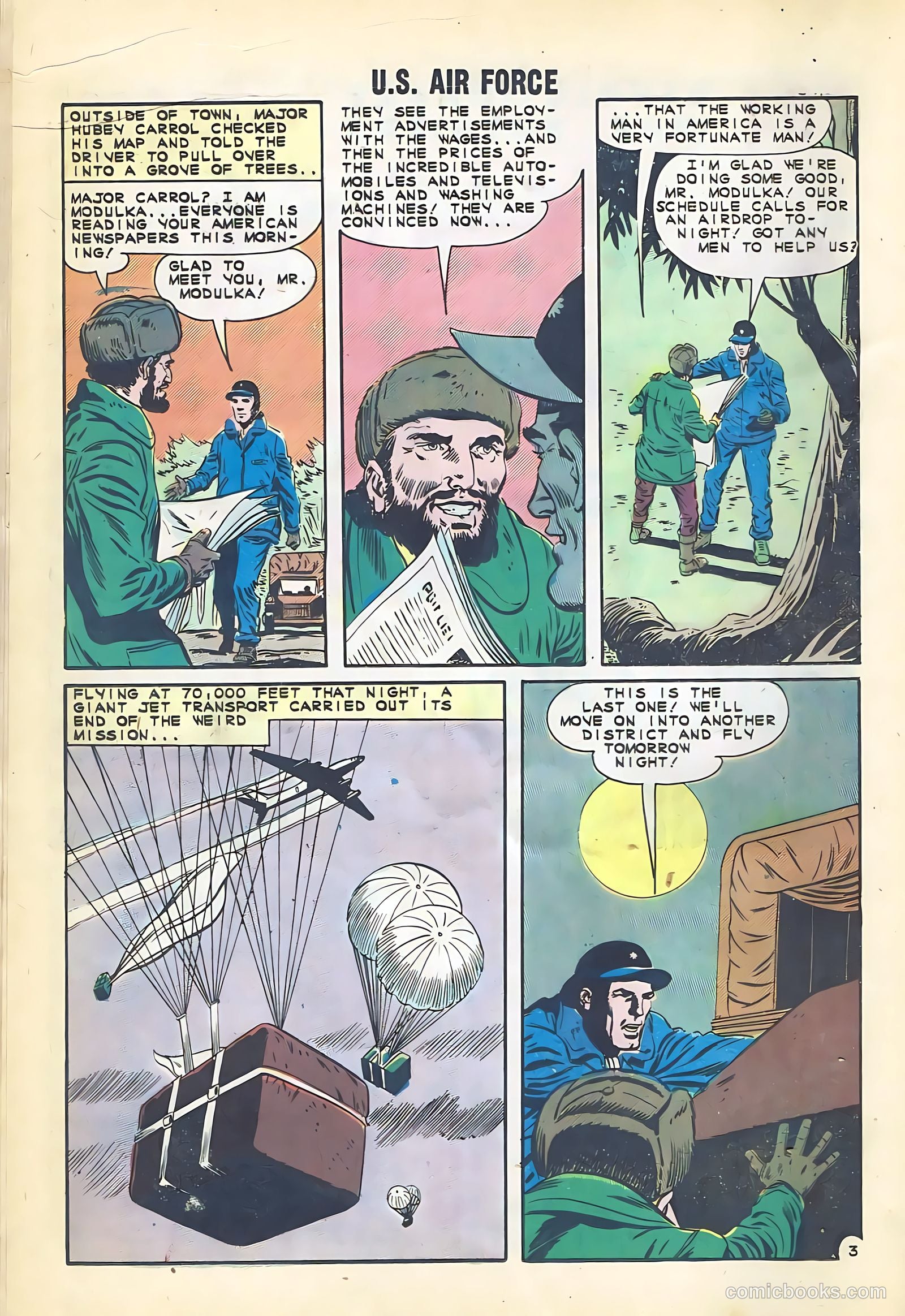 U.S. Air Force Comics #23 — page 16 of 36