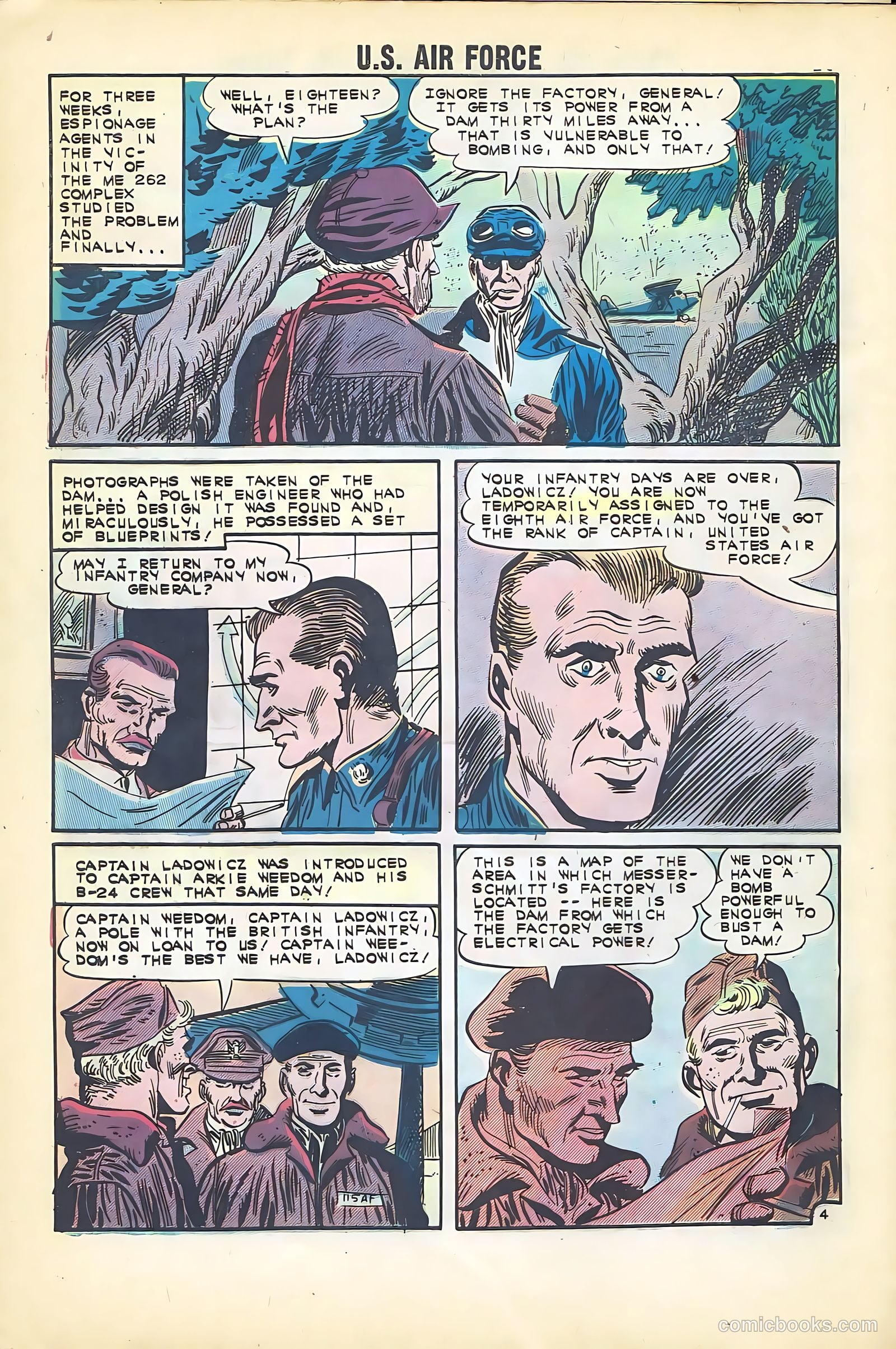 U.S. Air Force Comics #23 — page 28 of 36