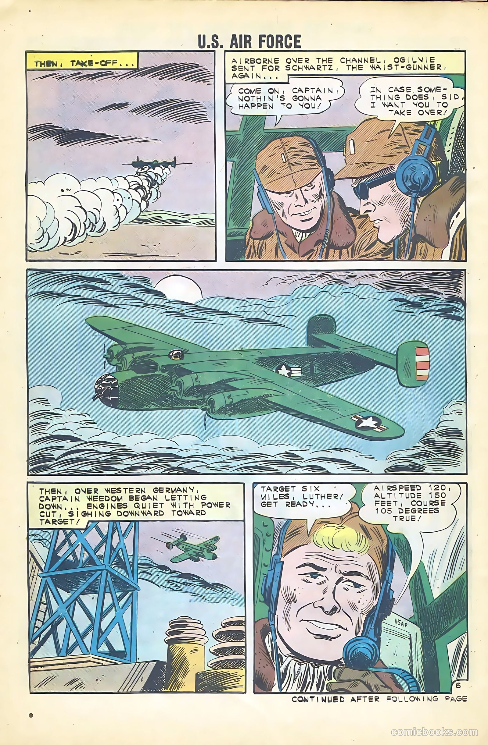 U.S. Air Force Comics #23 — page 30 of 36