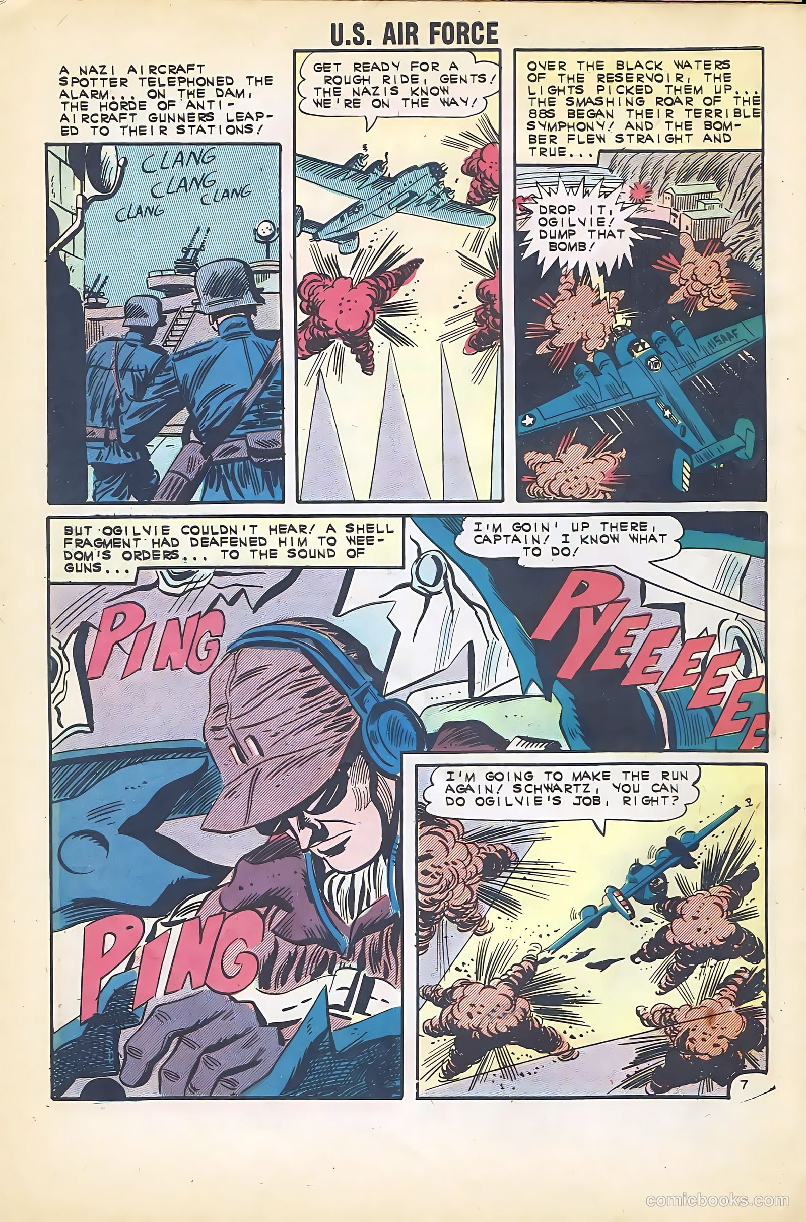 U.S. Air Force Comics #23 — page 32 of 36
