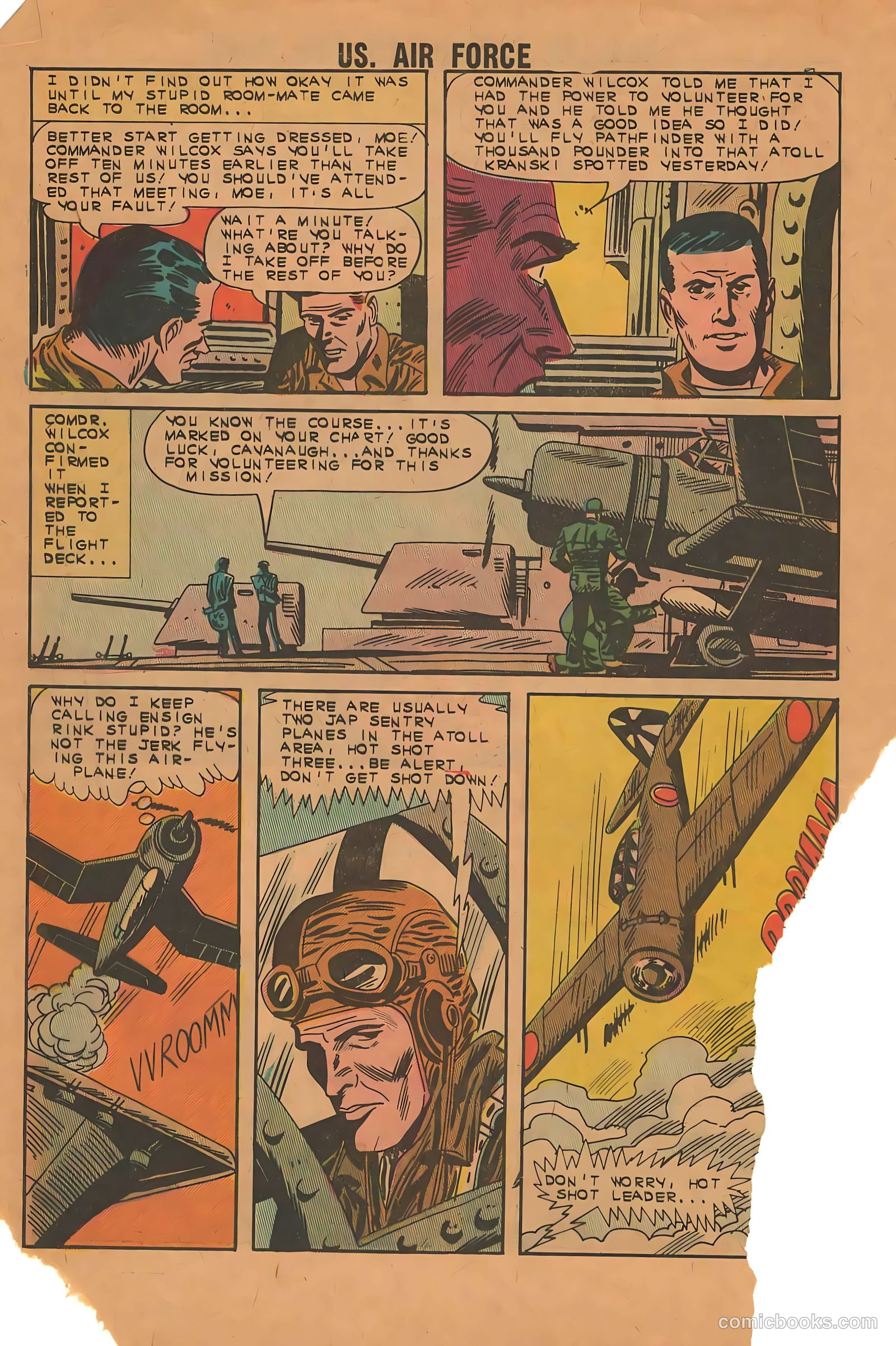 U.S. Air Force Comics #27 — page 4 of 36