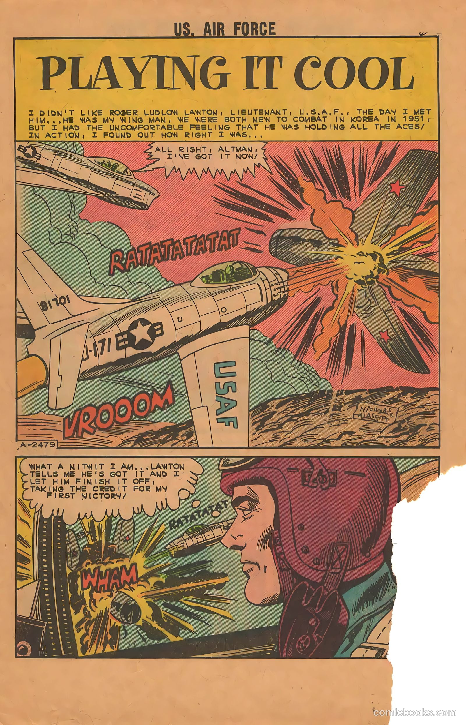 U.S. Air Force Comics #27 — page 8 of 36