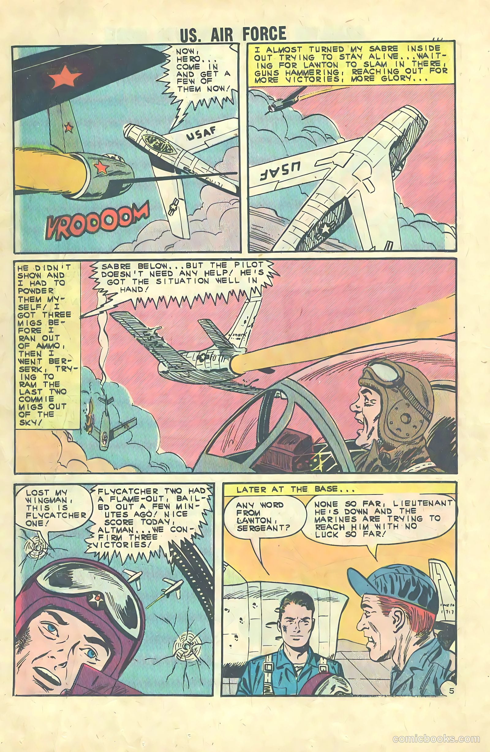 U.S. Air Force Comics #27 — page 12 of 36