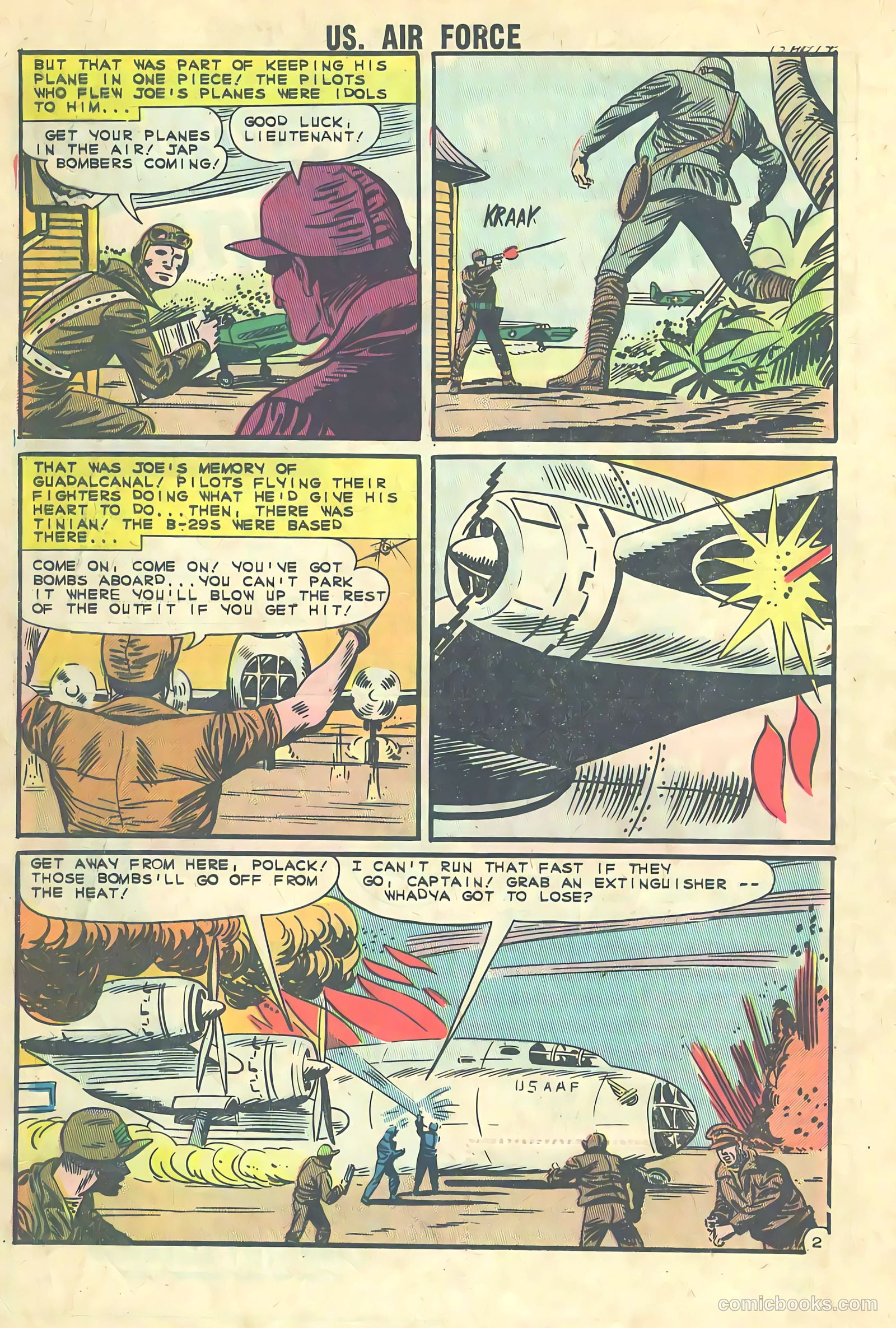 U.S. Air Force Comics #27 — page 16 of 36