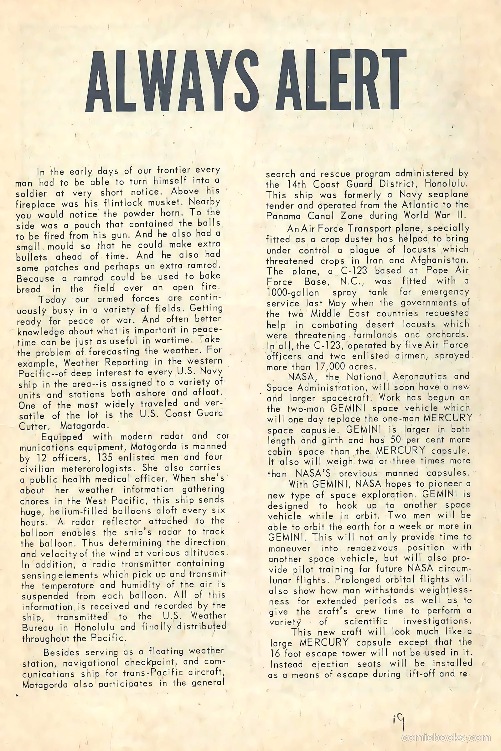 U.S. Air Force Comics #27 — page 19 of 36