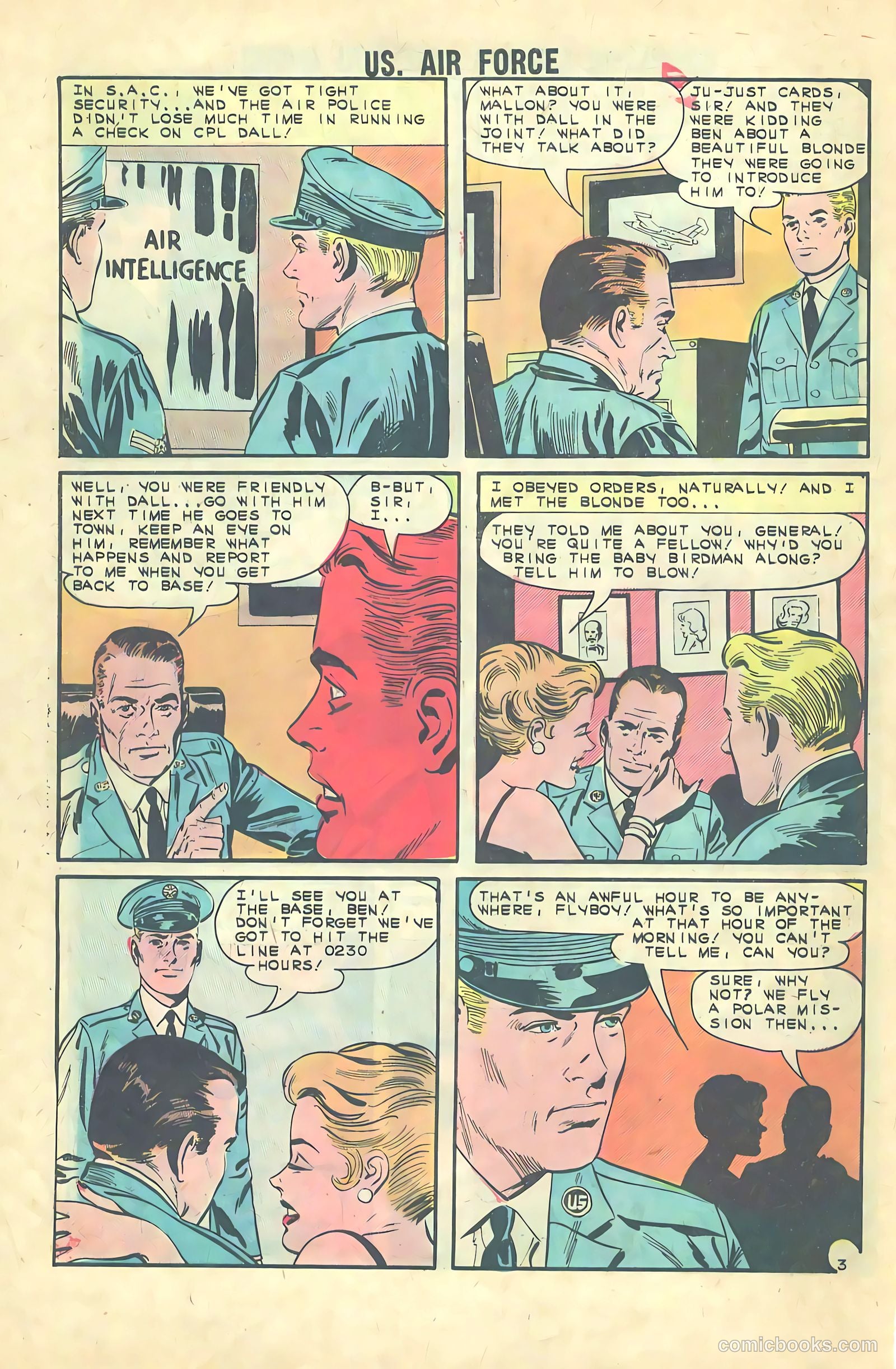 U.S. Air Force Comics #27 — page 28 of 36