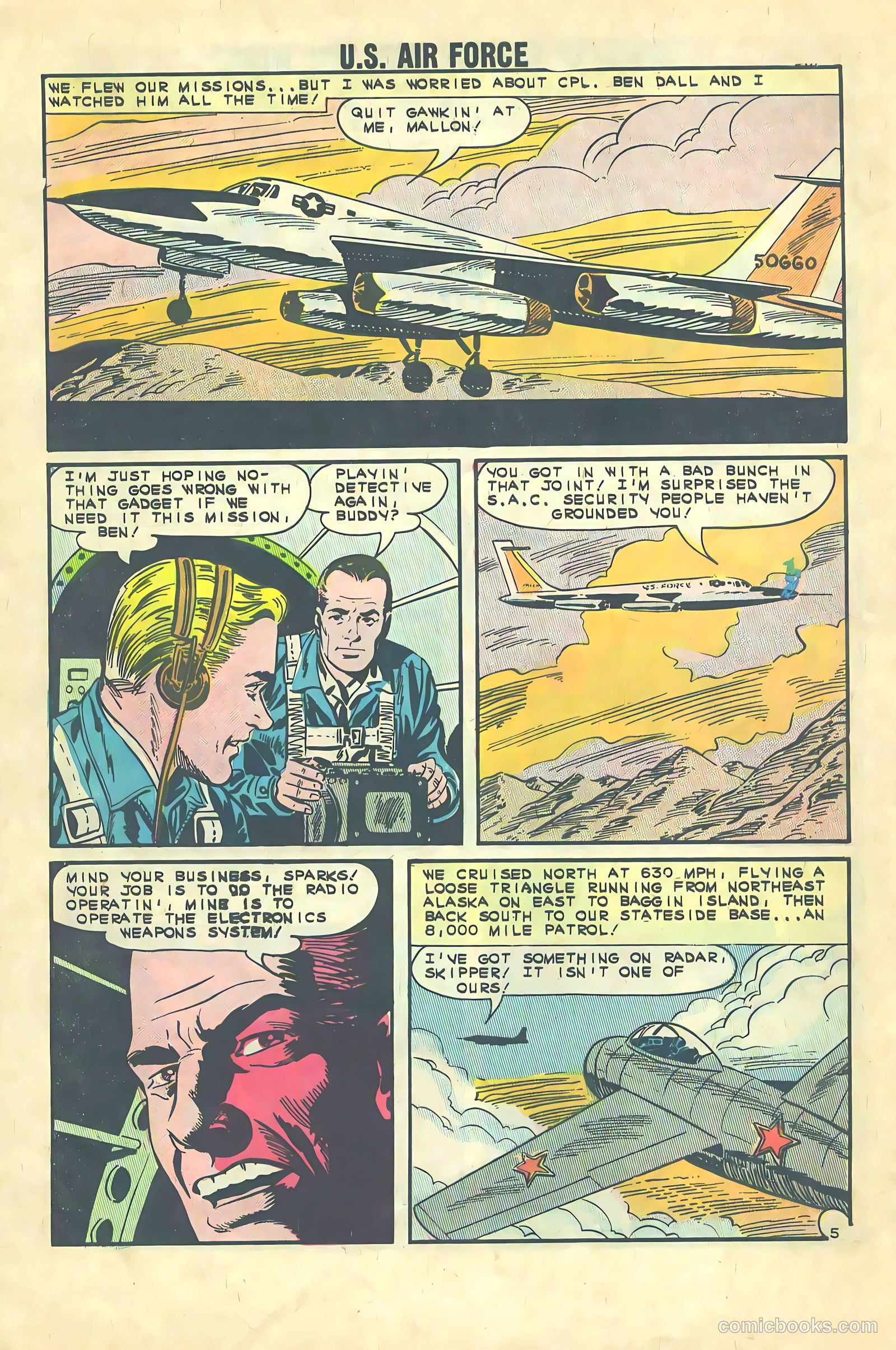 U.S. Air Force Comics #27 — page 30 of 36