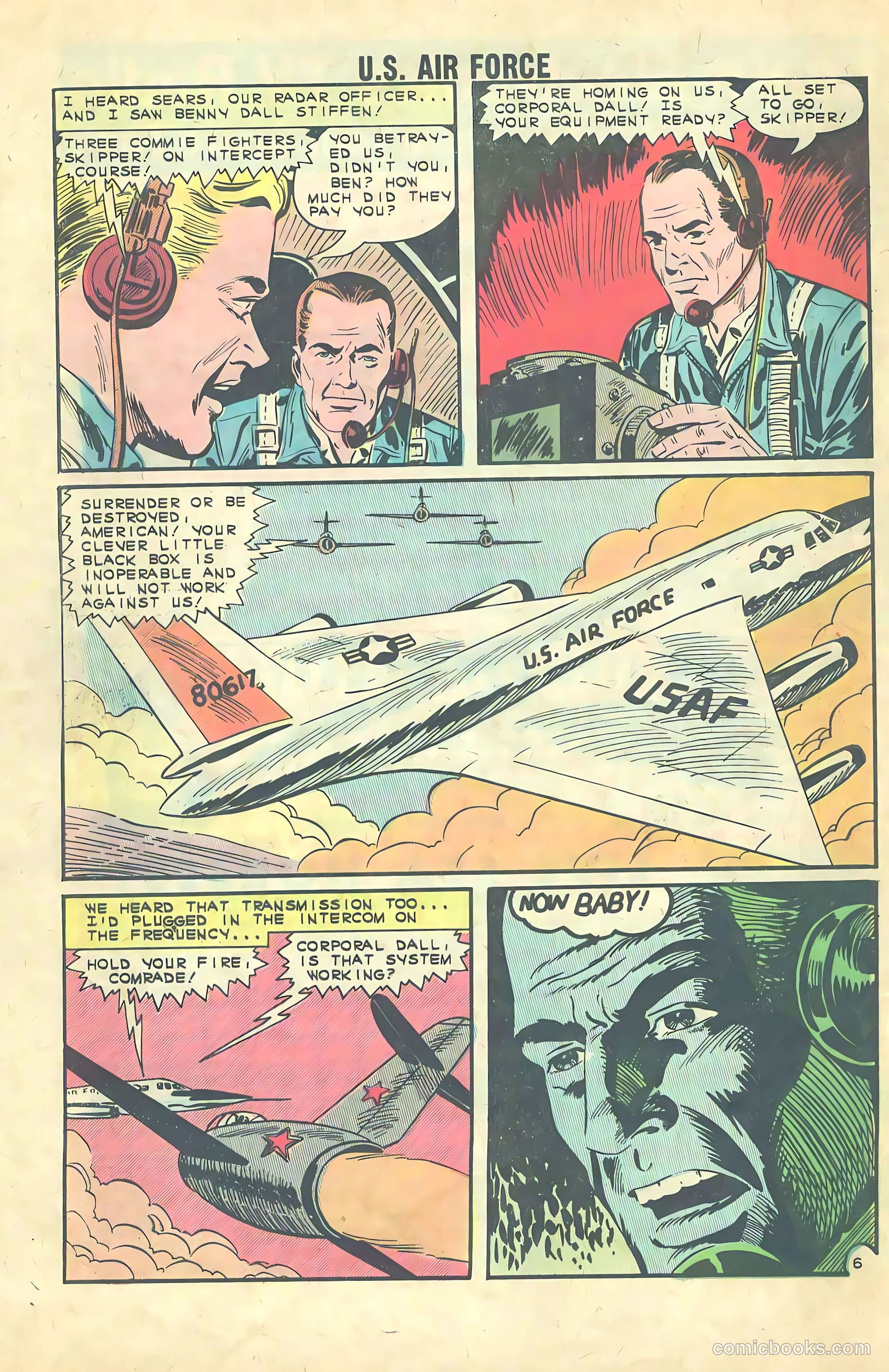 U.S. Air Force Comics #27 — page 32 of 36