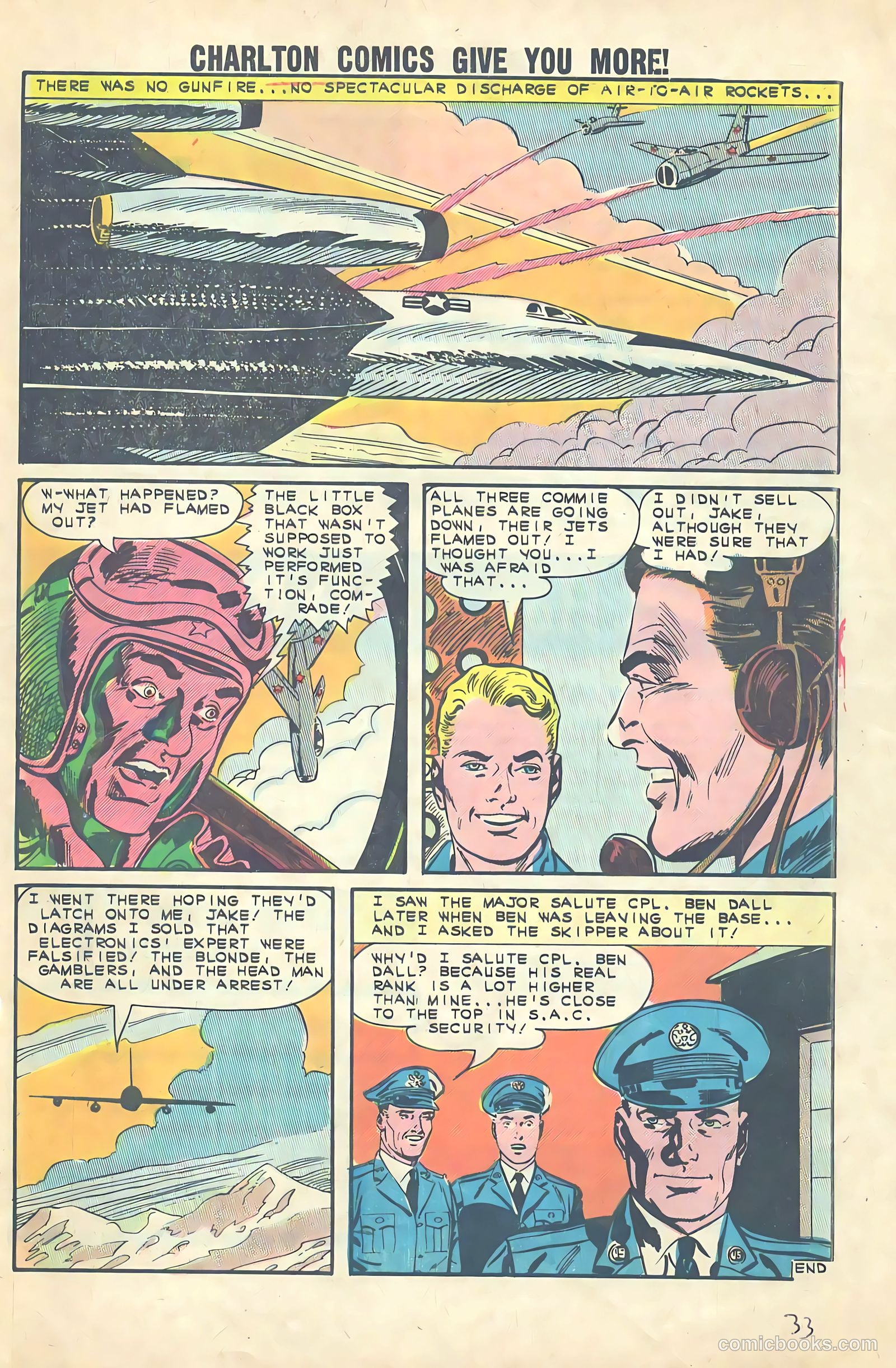 U.S. Air Force Comics #27 — page 33 of 36