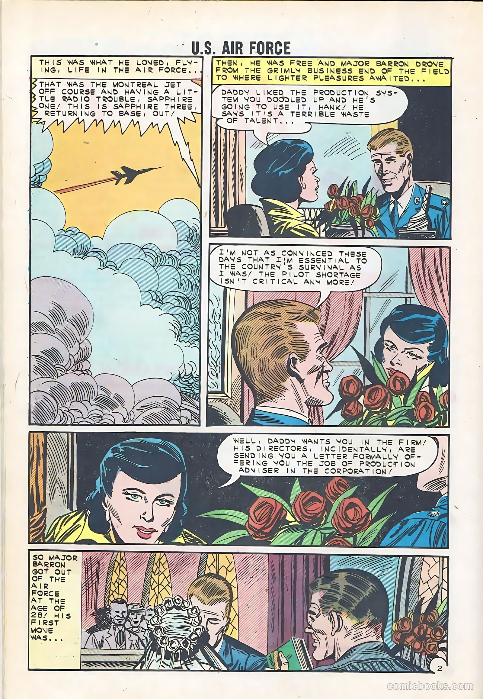 U.S. Air Force Comics #28 — page 16 of 36