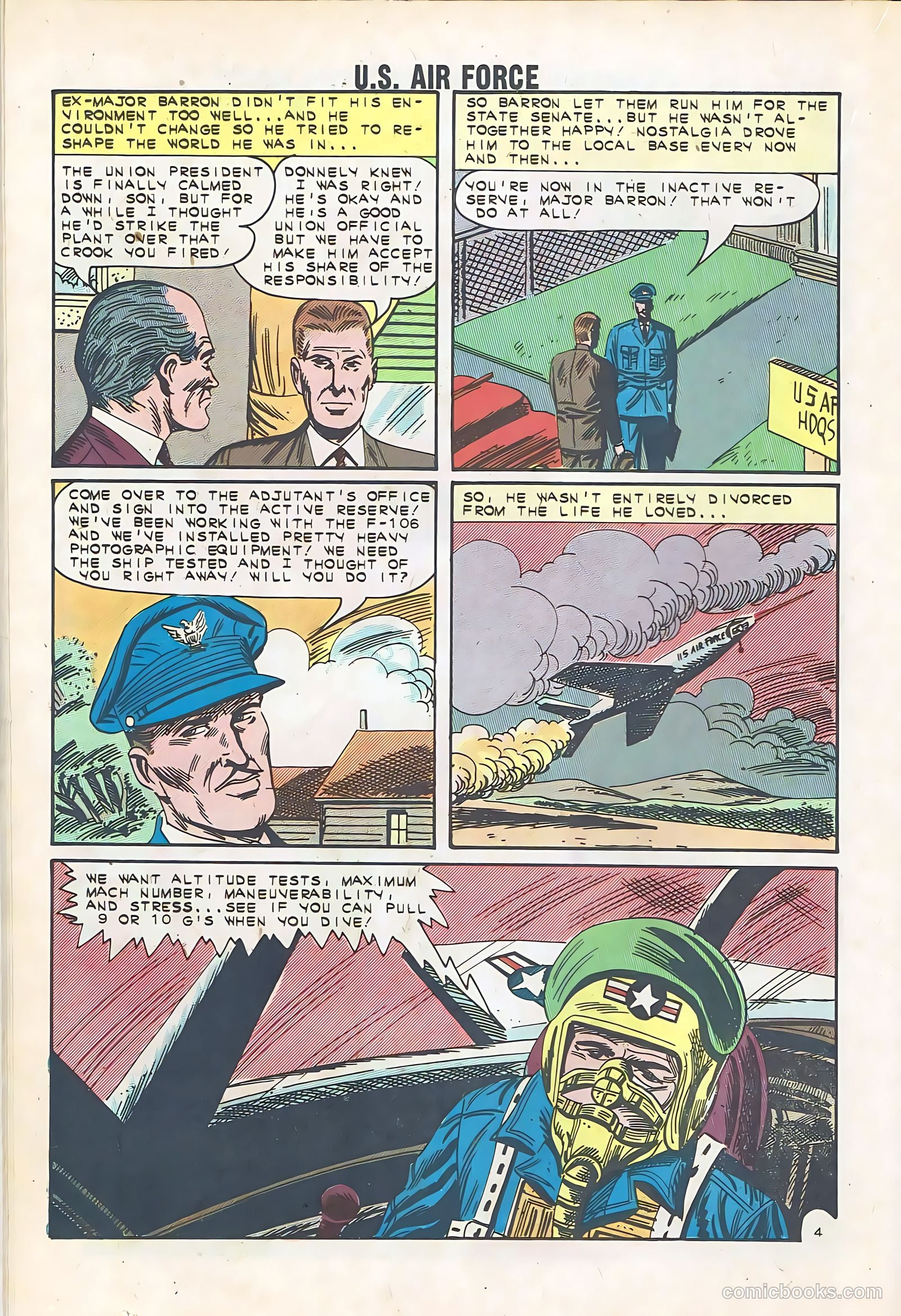 U.S. Air Force Comics #28 — page 18 of 36