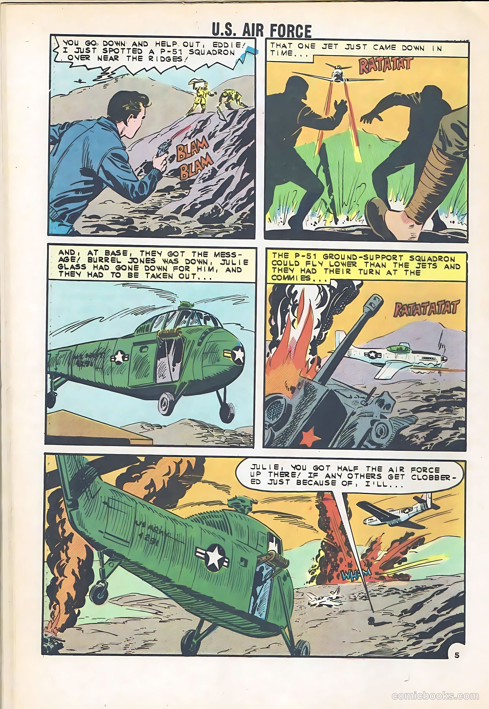 U.S. Air Force Comics #28 — page 32 of 36