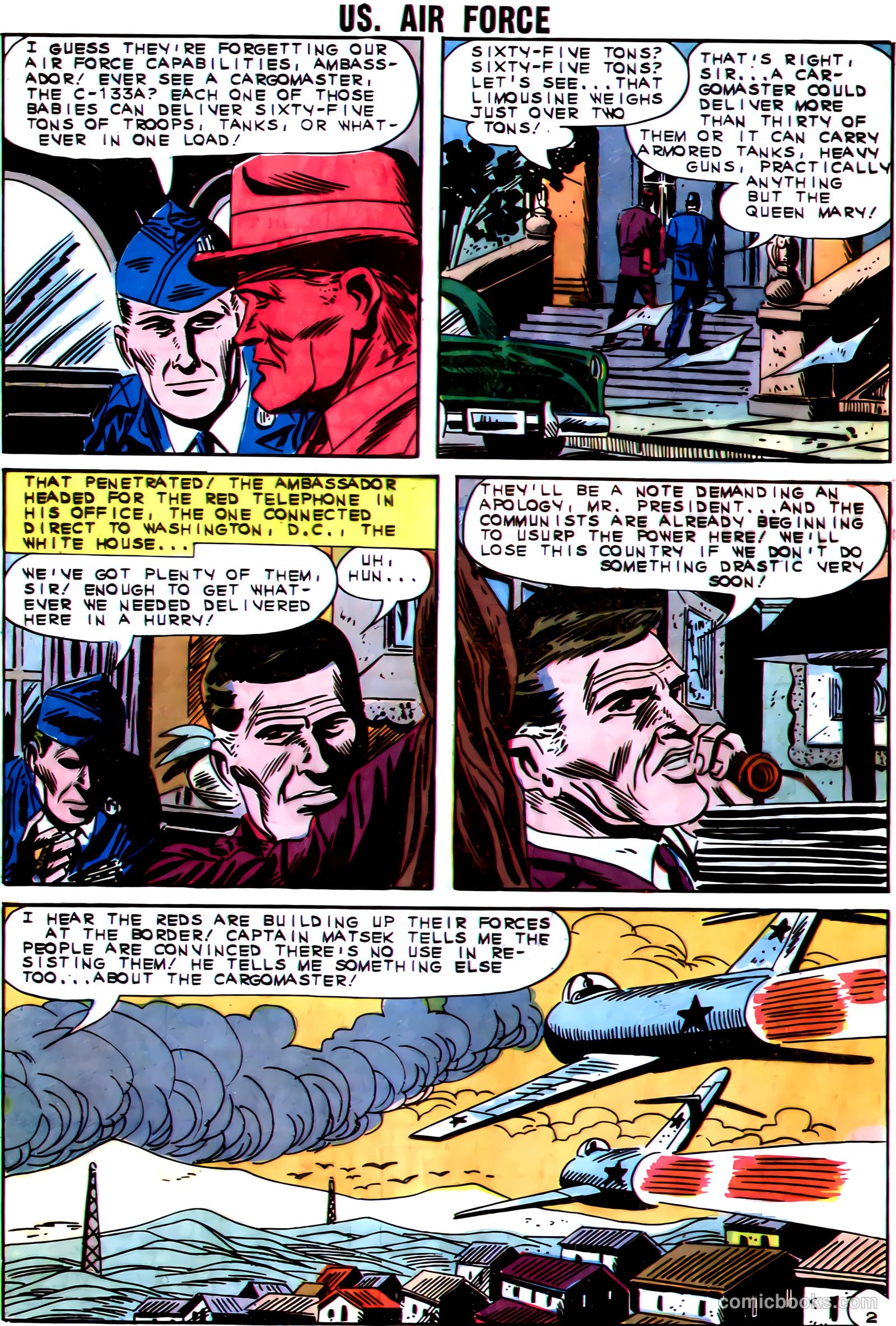 U.S. Air Force Comics #29 — page 16 of 36