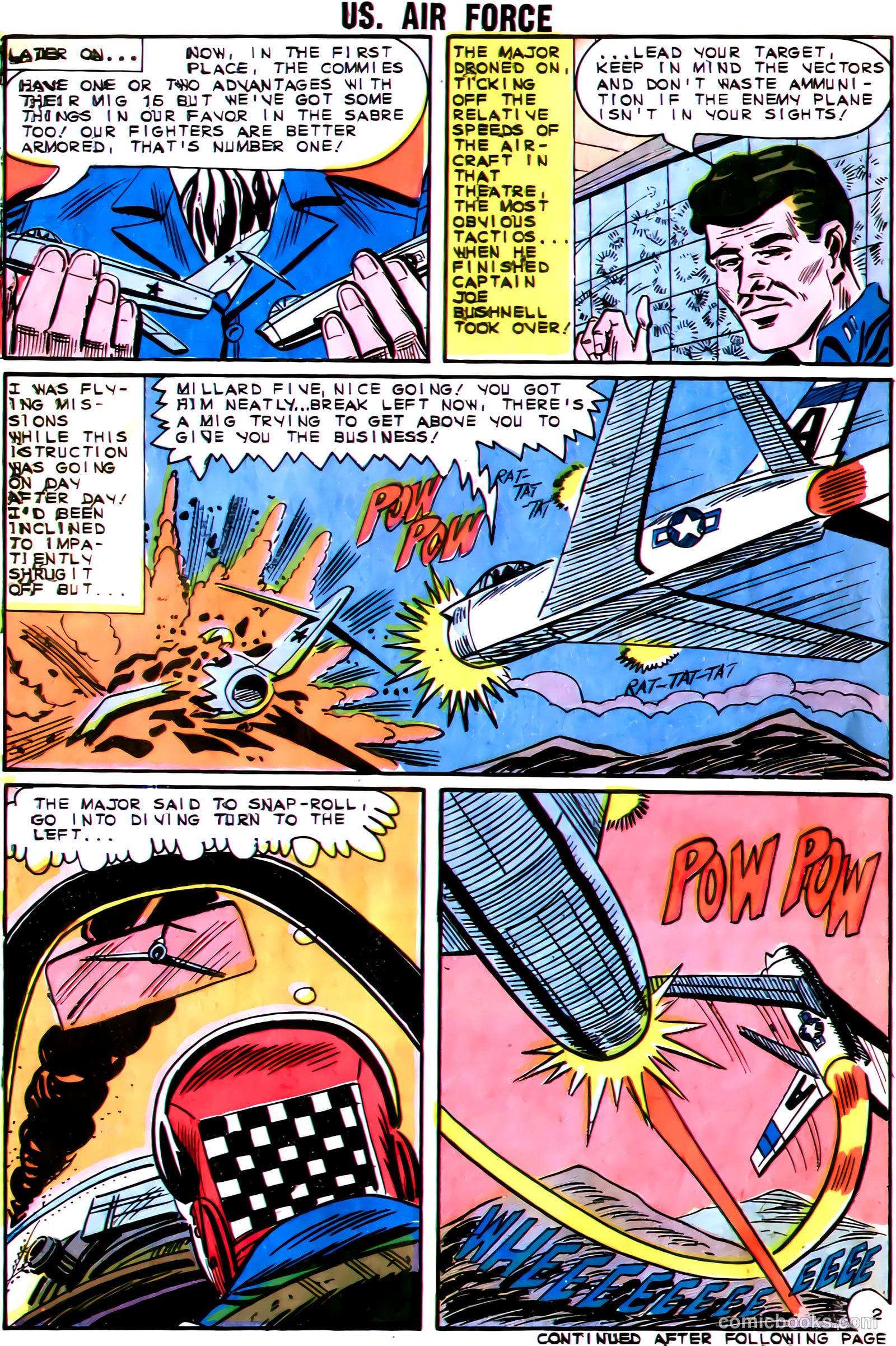 U.S. Air Force Comics #29 — page 30 of 36
