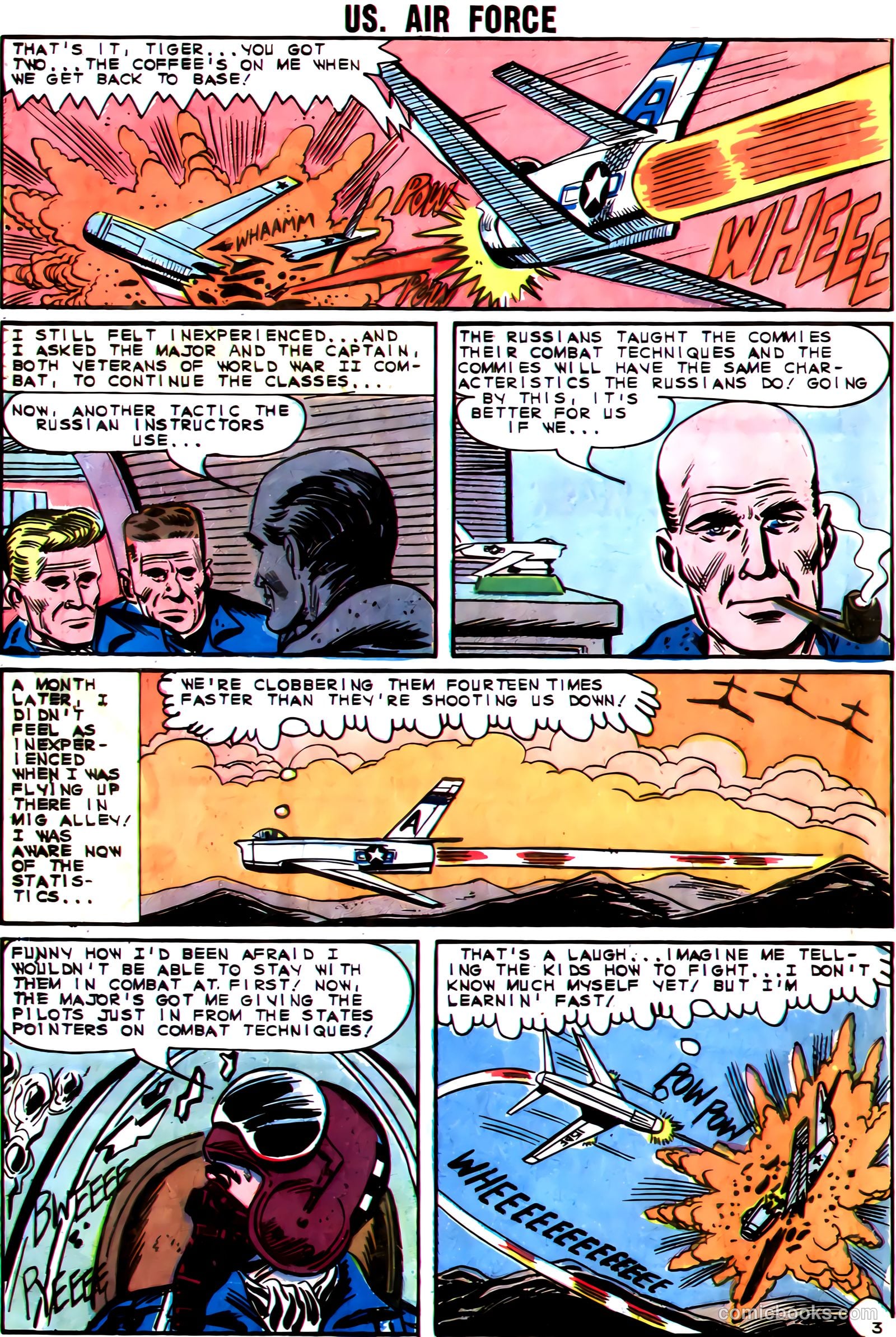 U.S. Air Force Comics #29 — page 32 of 36
