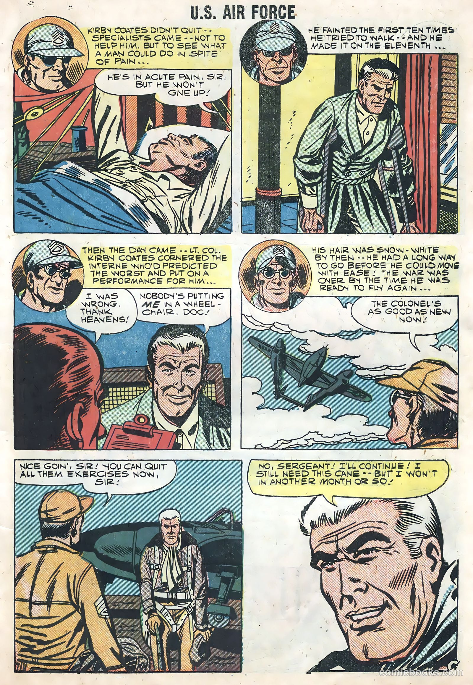 U.S. Air Force Comics #3 — page 7 of 35