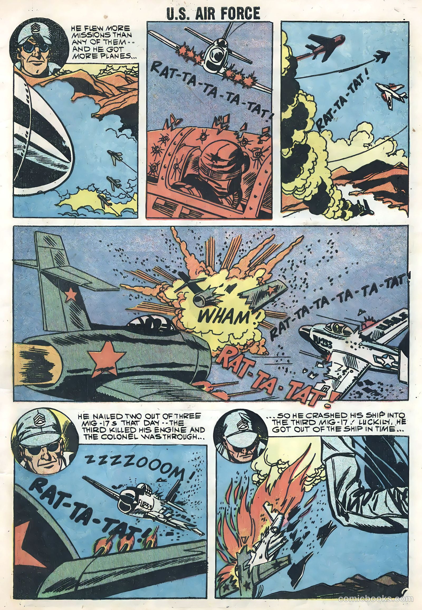 U.S. Air Force Comics #3 — page 9 of 35