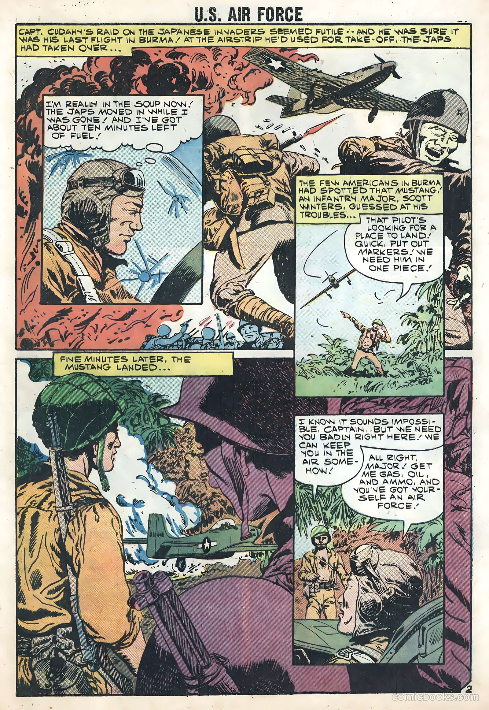 U.S. Air Force Comics #3 — page 28 of 35