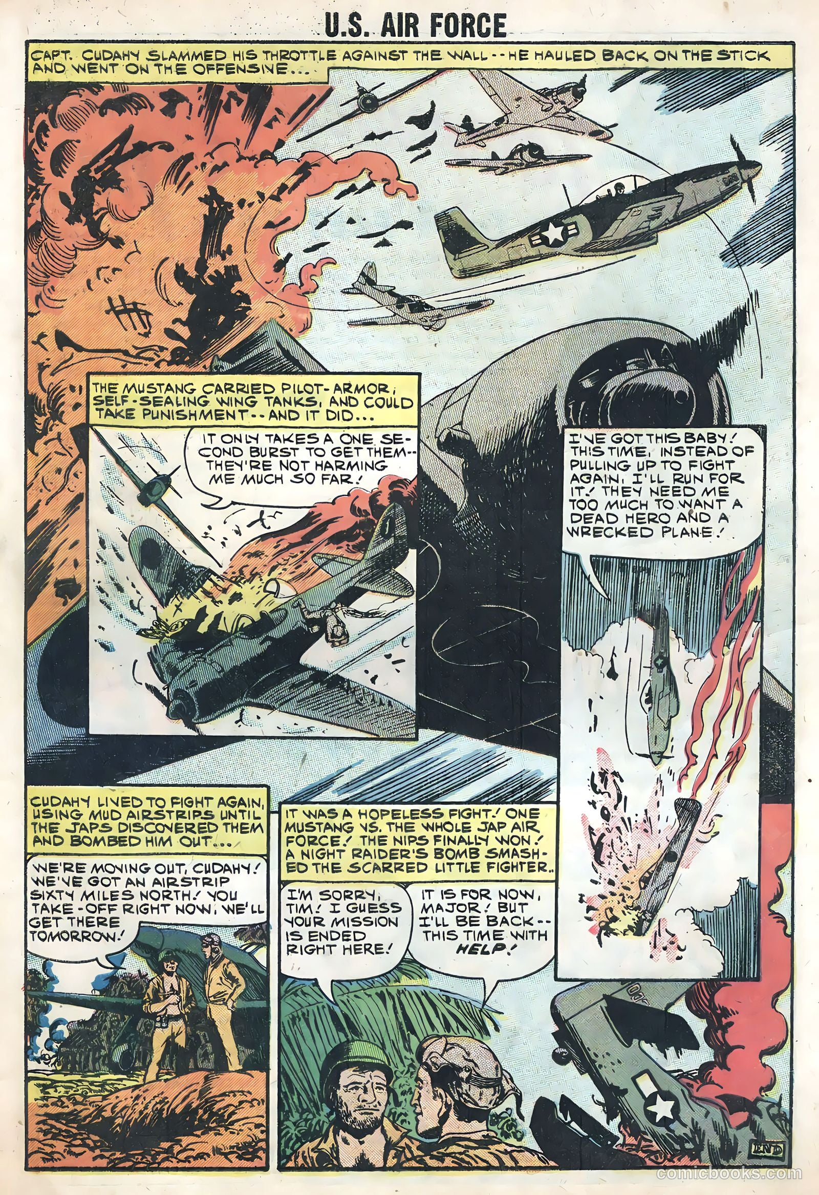 U.S. Air Force Comics #3 — page 32 of 35